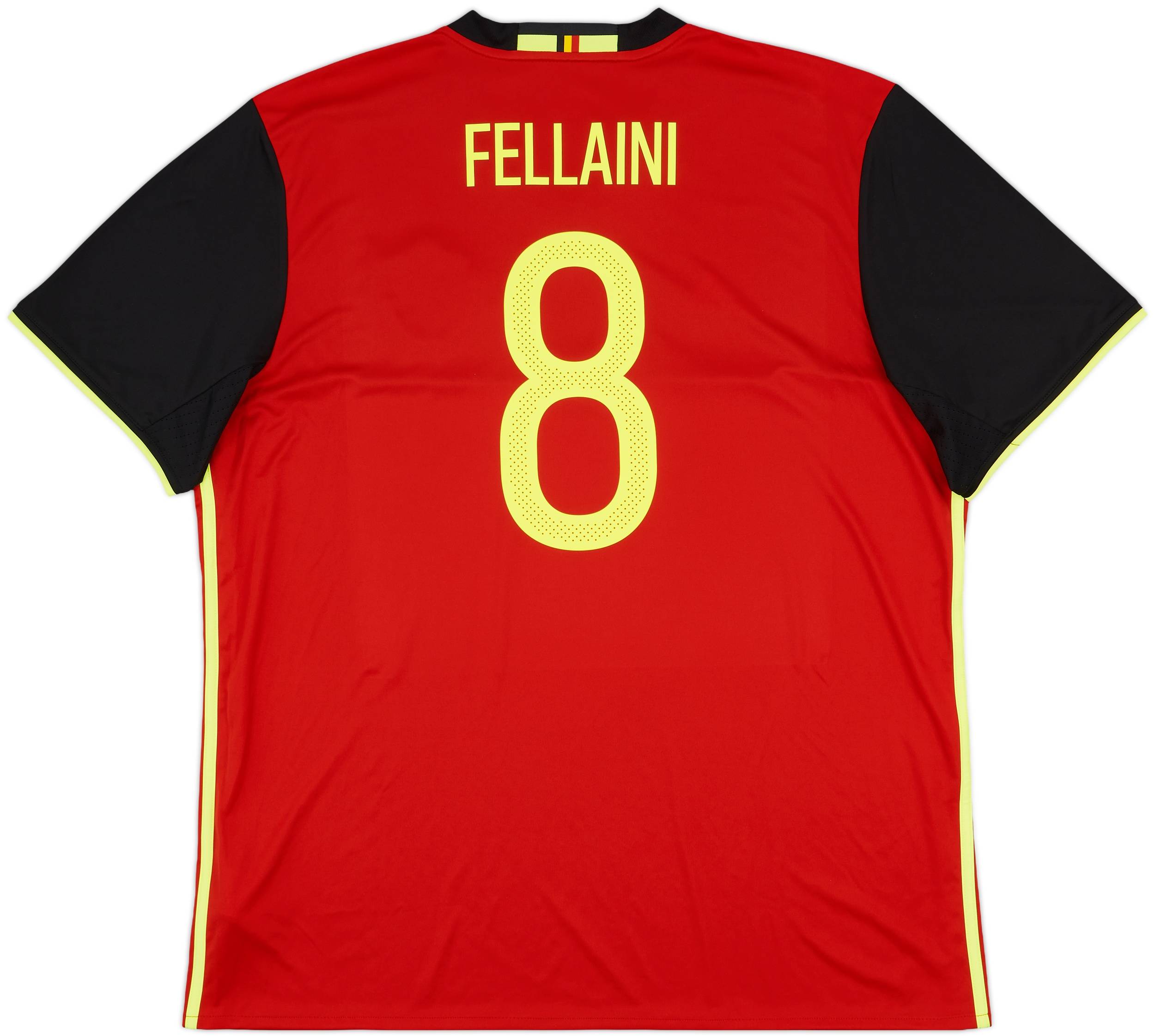 2016-17 Belgium Home Shirt Fellaini #8 - 9/10 - (XXL)