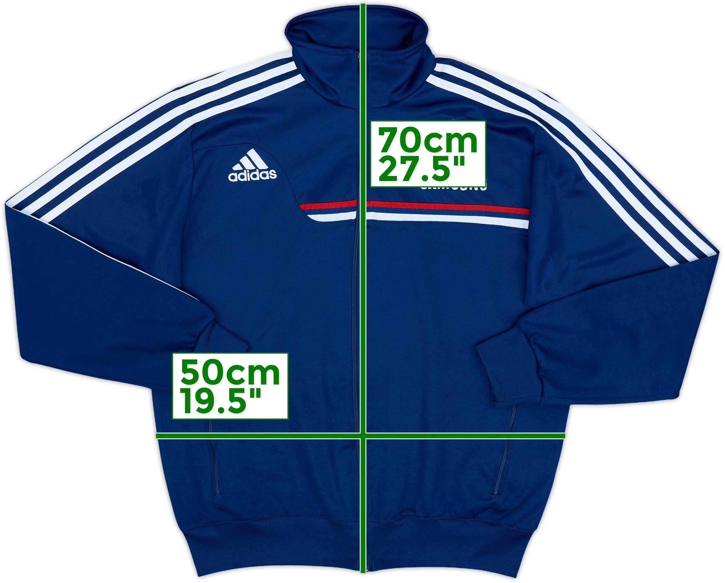 2013-14 Chelsea adidas Track Jacket - 9/10 - (L)