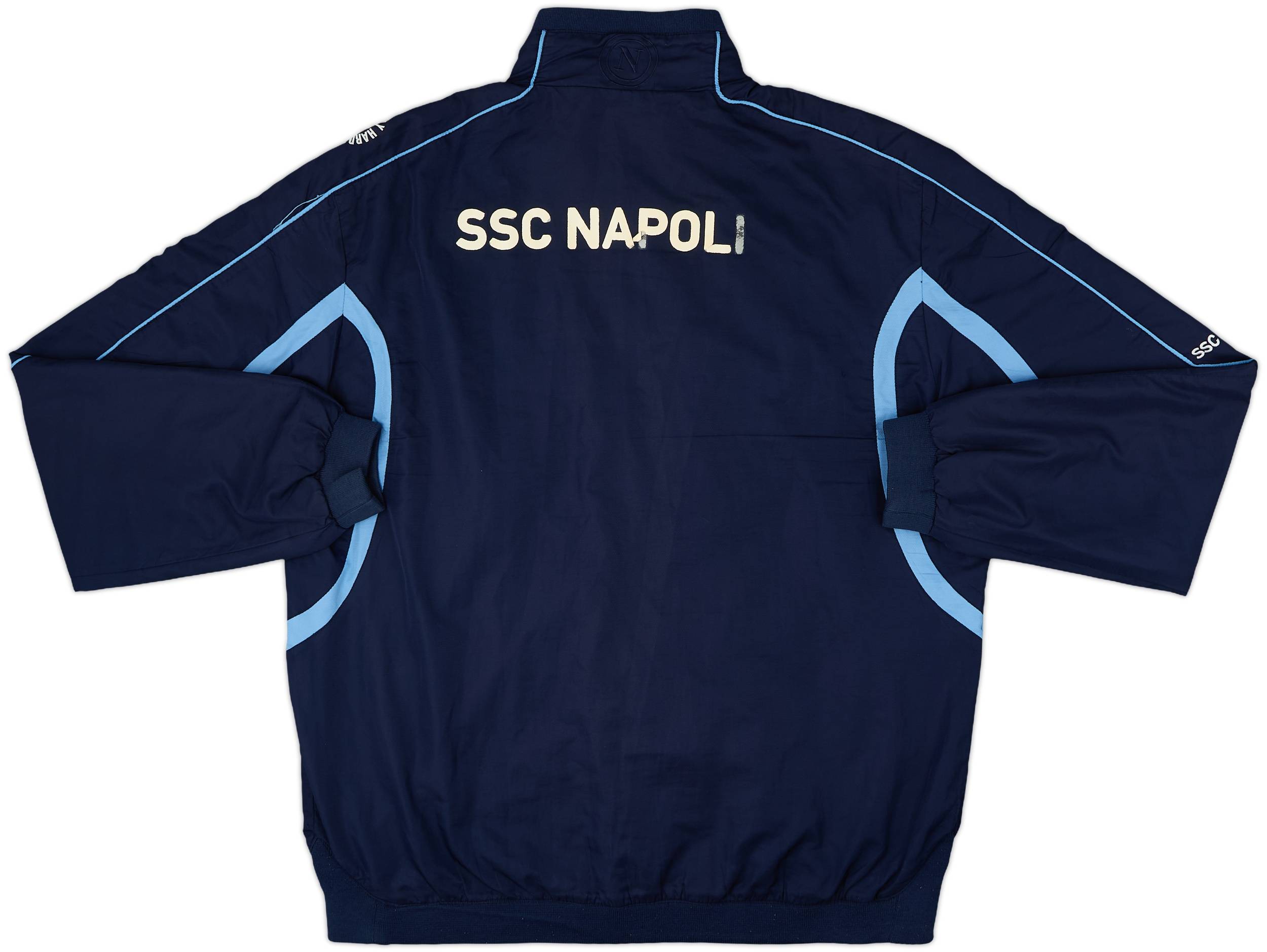 2010-11 Napoli Macron Track Jacket - 6/10 - (XXL)