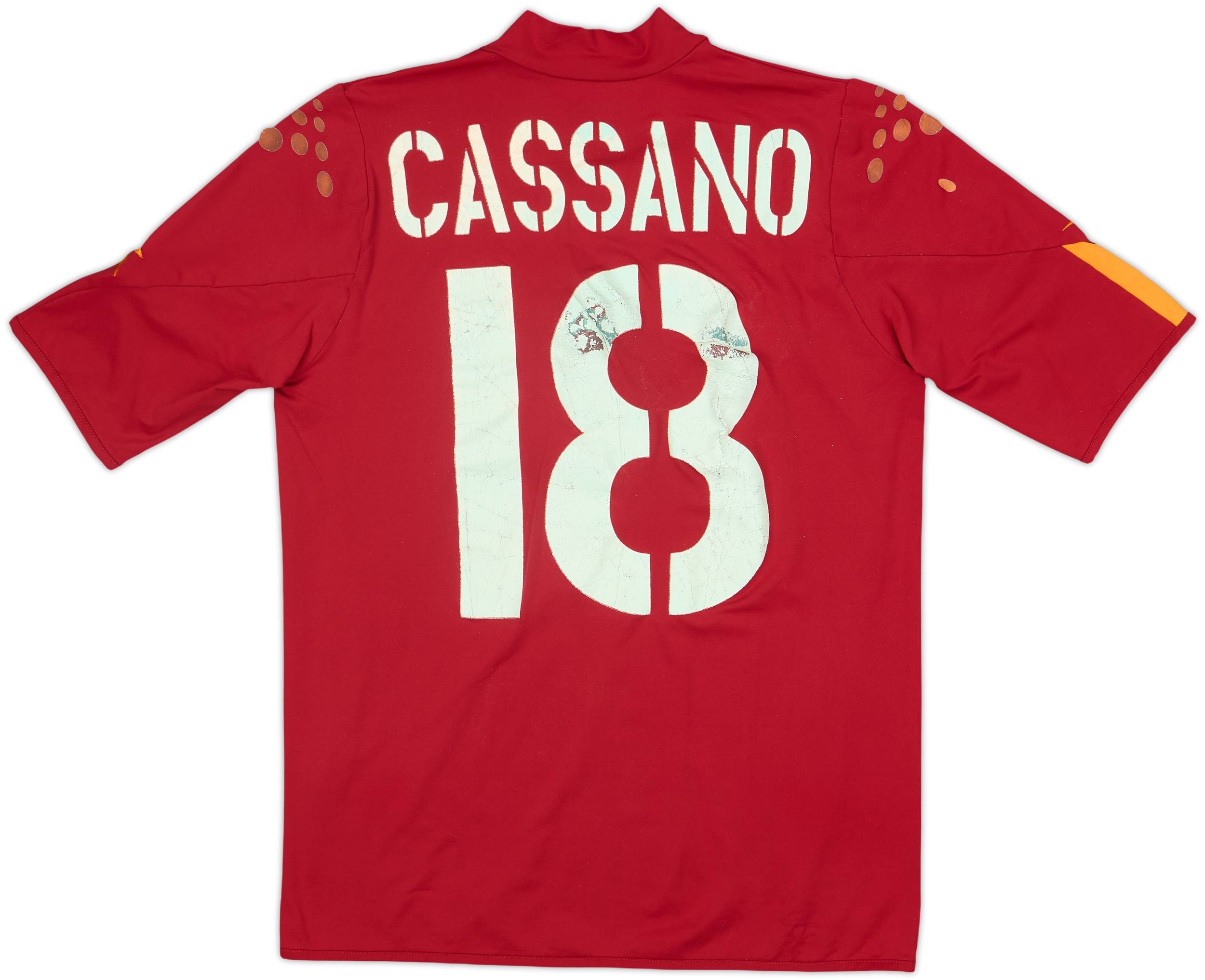 デッドストック カッパ ASローマ 半袖ユニフォーム L #18 CASSANO デッドストック カッパ ASローマ 半袖ユニフォーム L #18 CASSANO DEAD