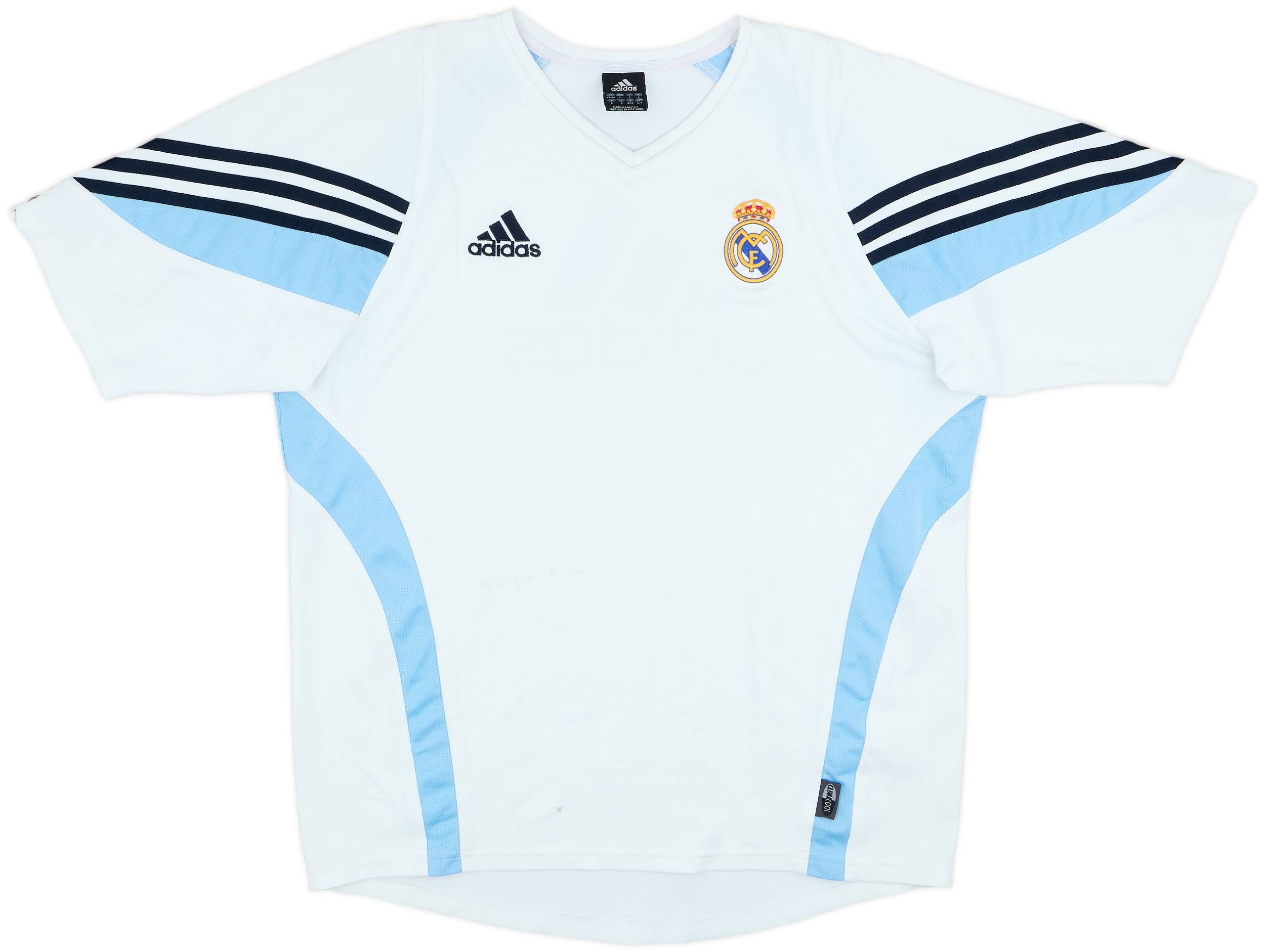 2003-04 Real Madrid adidas Training Shirt - 5/10 - (L/XL)