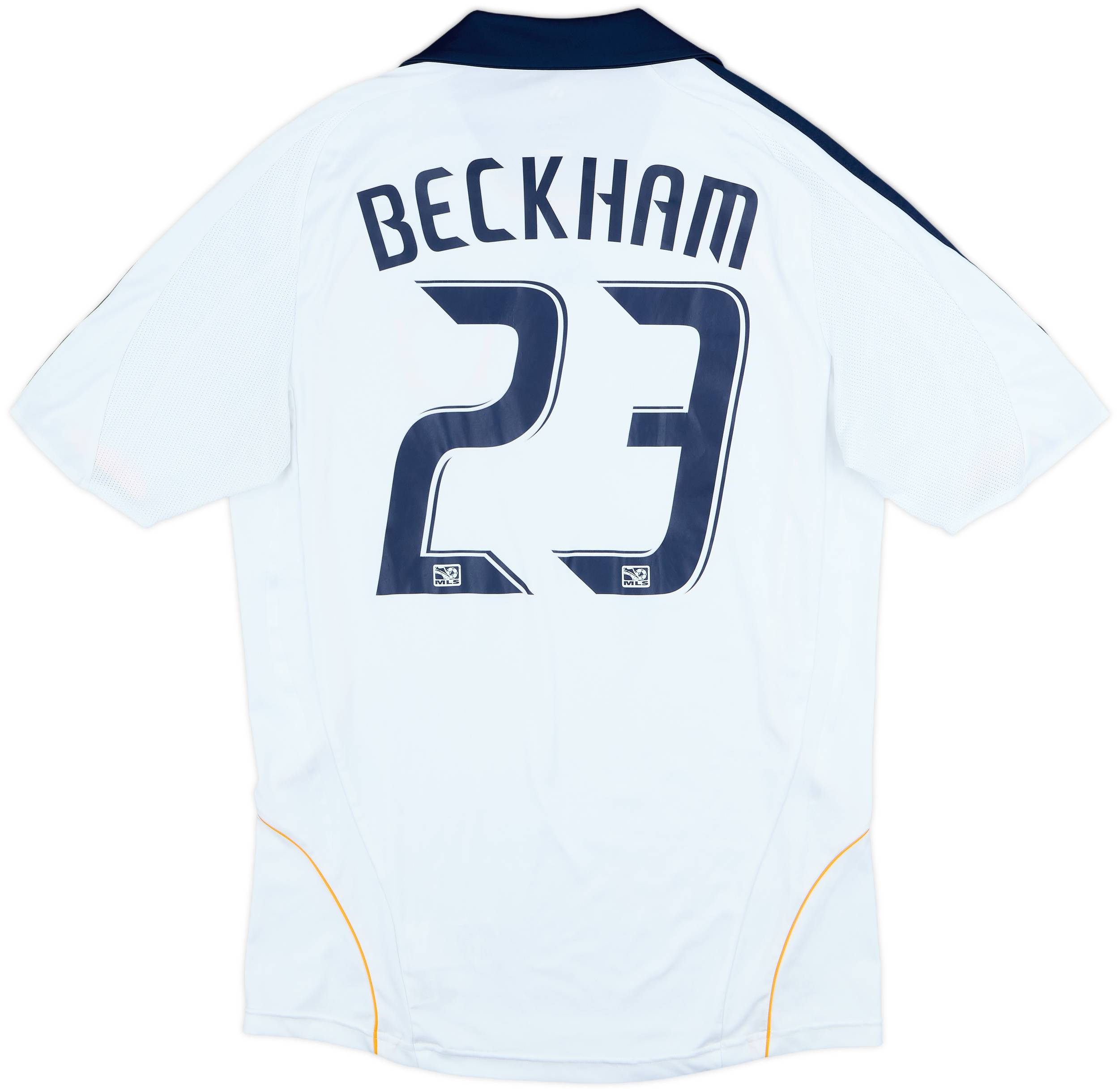 2008-09 LA Galaxy Home Shirt Beckham #23 - 4/10 - (S)