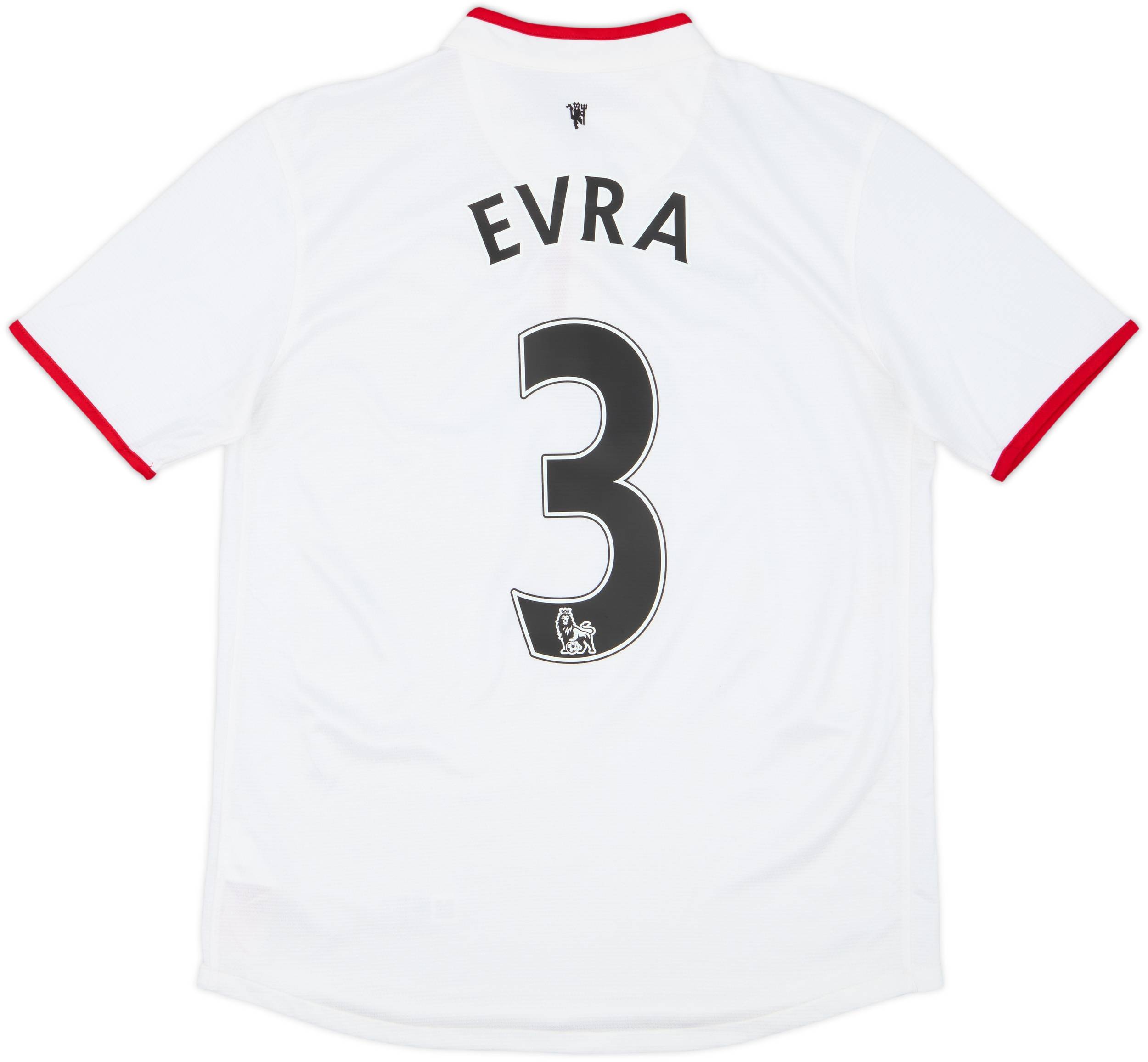 2012-14 Manchester United Away Shirt Evra #3 - 9/10 - (XL.Boys)