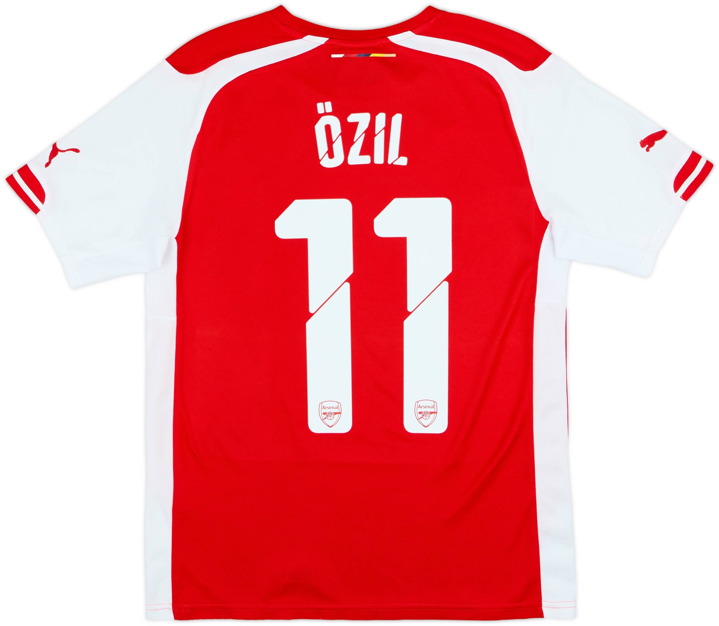 2014-15 Arsenal Home Shirt Ozil #11 - 8/10 - (S)