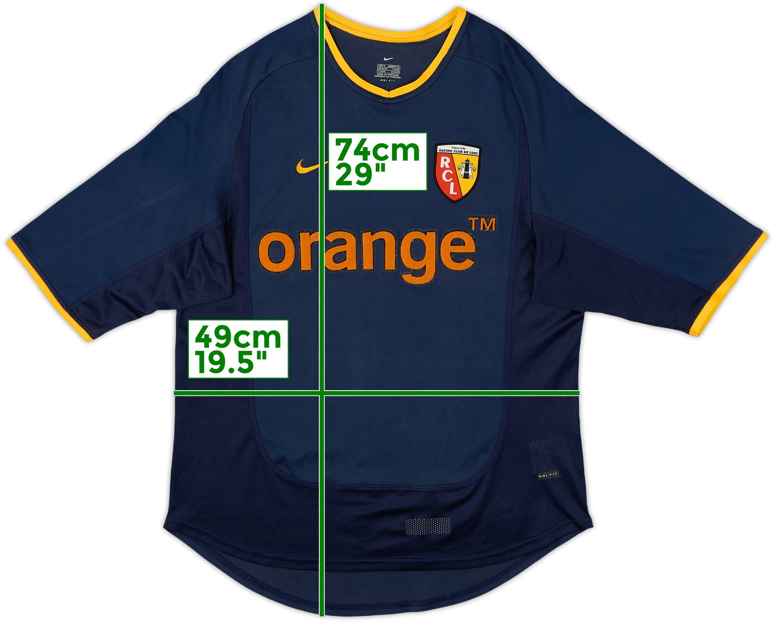 2002-03 Lens Away Shirt - 8/10 - (S)