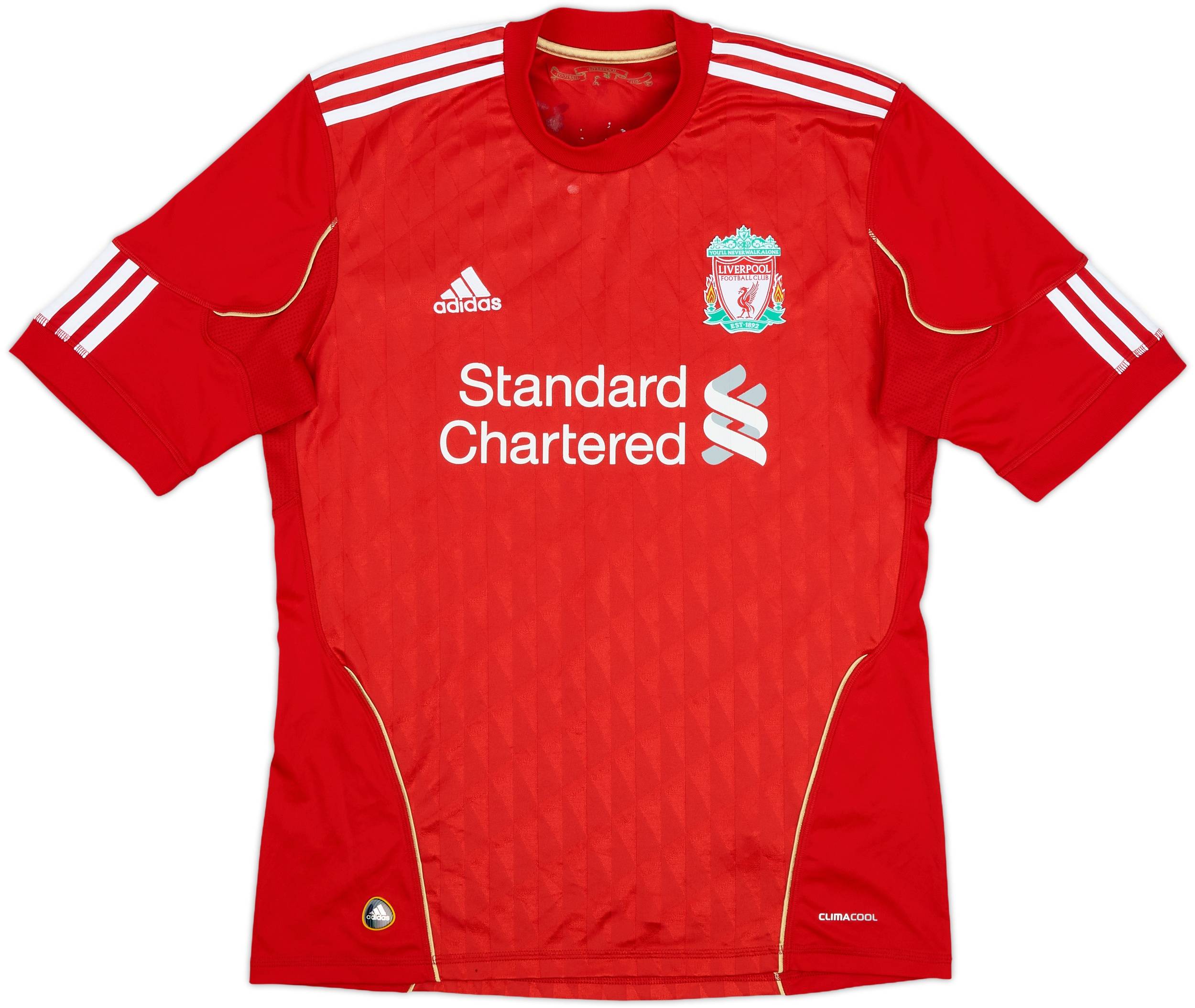 2010-12 Liverpool Home Shirt Carragher #23 - 6/10 - (M)