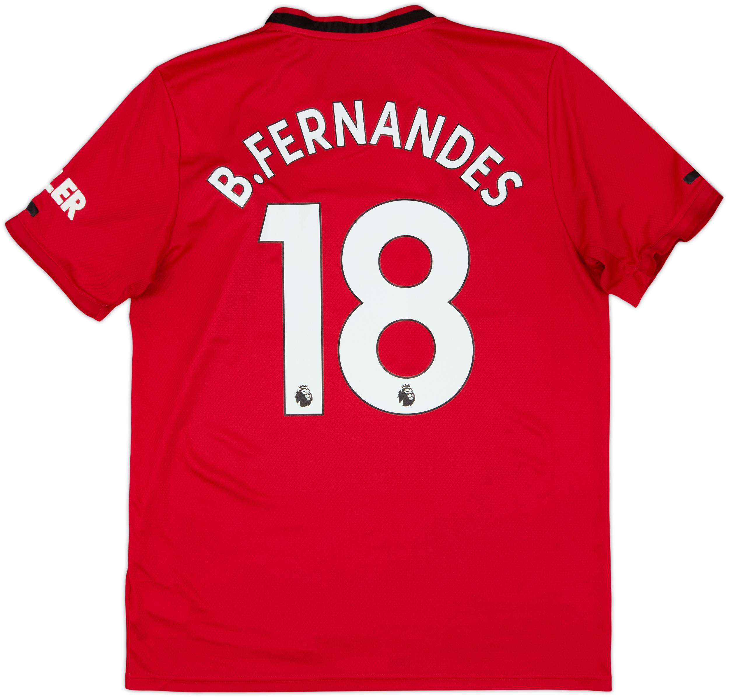 2019-20 Manchester United Home Shirt B.Fernandes #18 - 5/10 - (L)