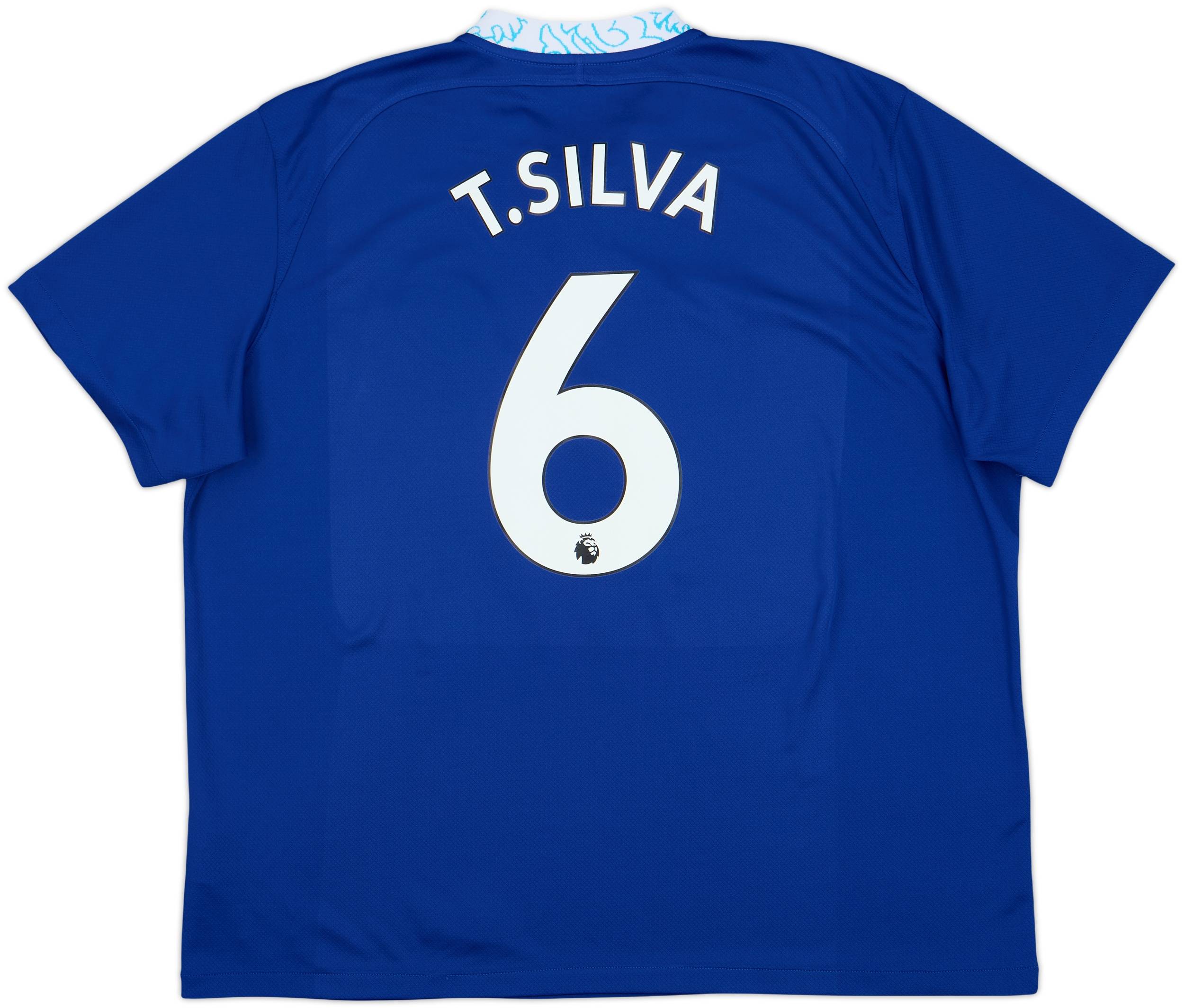 2022-23 Chelsea Home Shirt T.Silva #6 - 9/10 - (XXL)