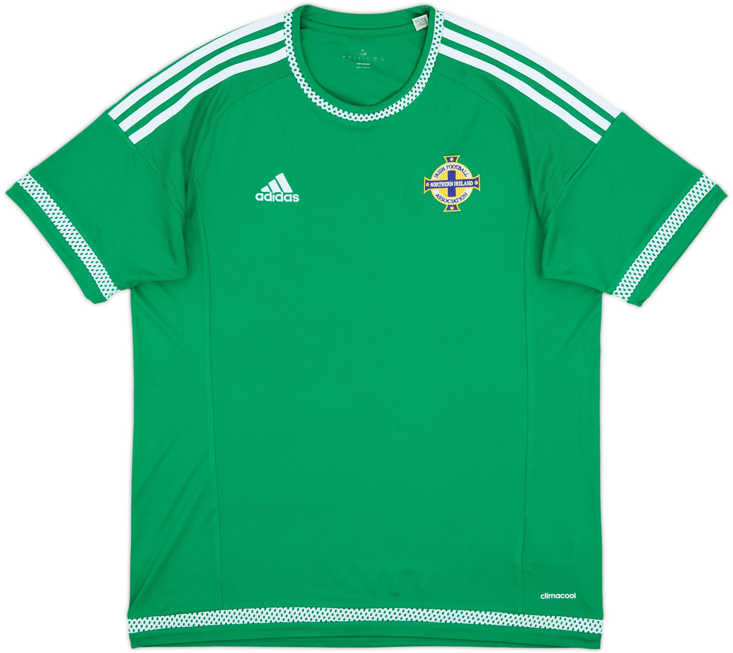 2015 Northern Ireland Home Shirt - 9/10 - (L)
