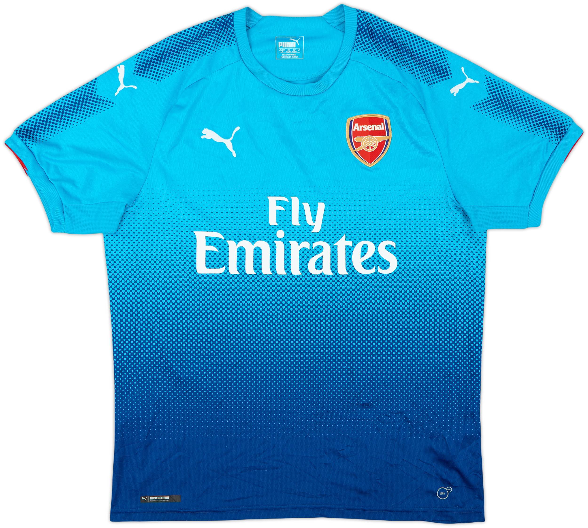 2017-18 Arsenal Away Shirt Ozil #11 - 7/10 - (L)