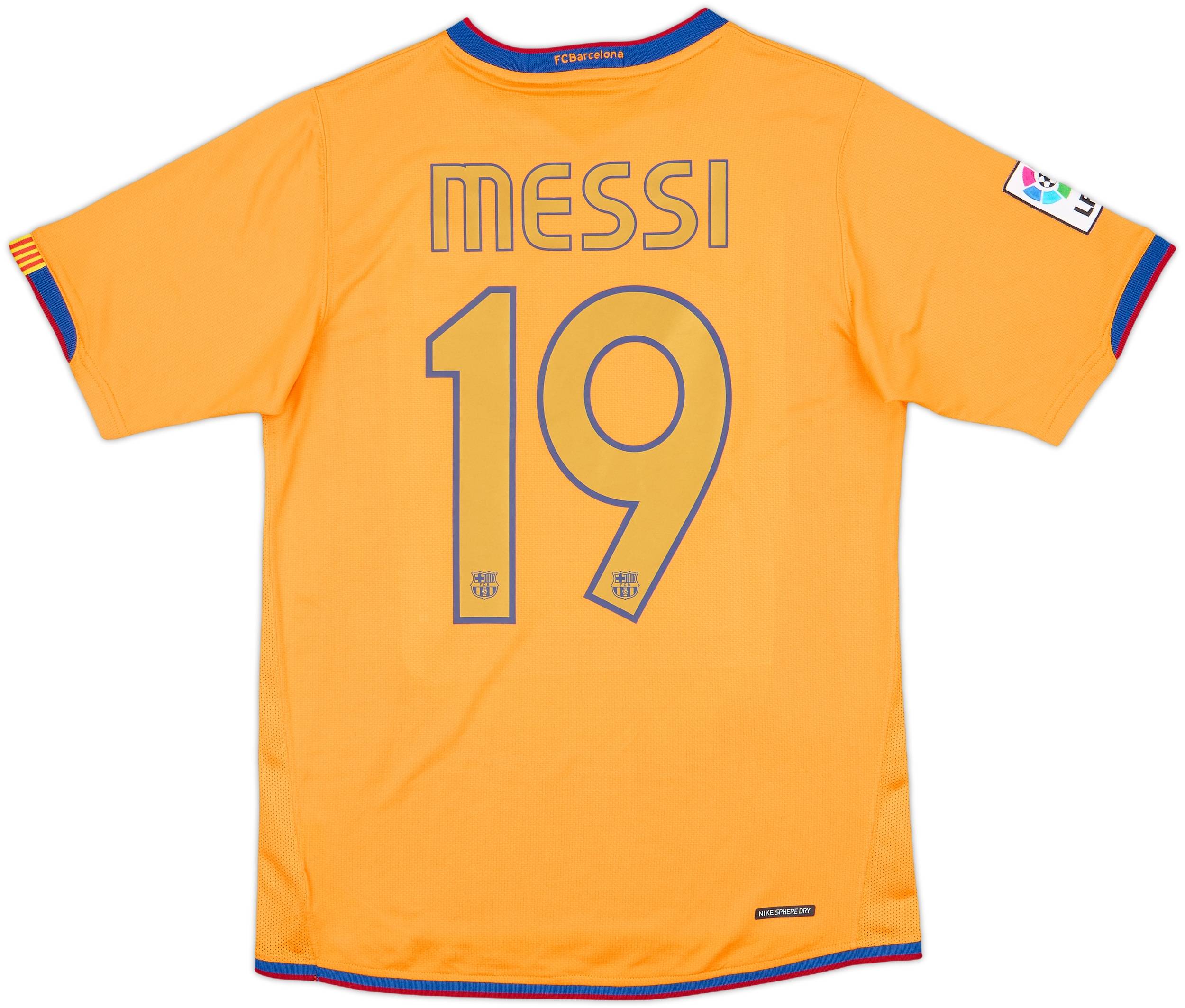 2006-08 Barcelona Away Shirt Messi #19 - 8/10 - (S)