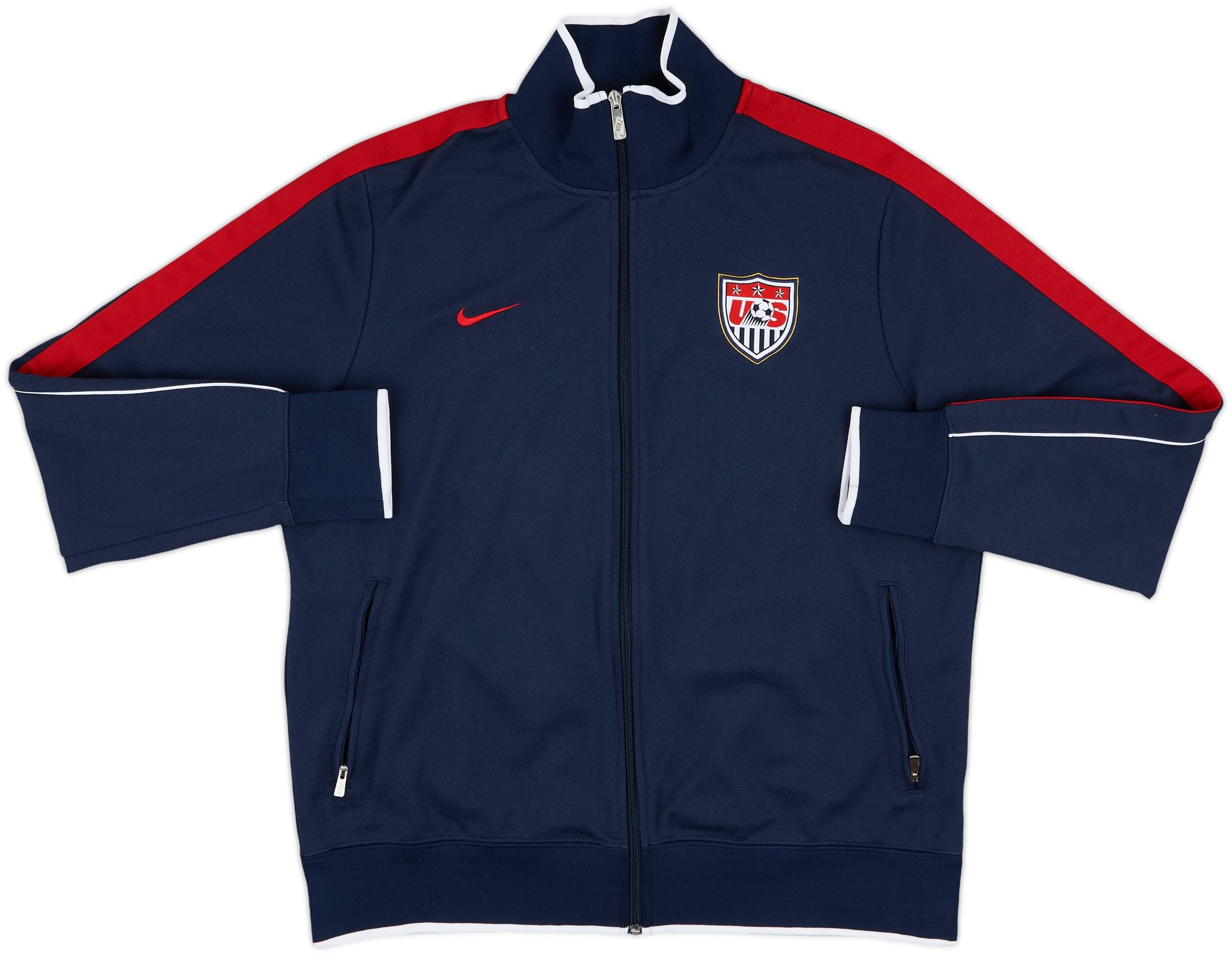 2010-12 USA Nike Track Jacket - 8/10 - (XL)