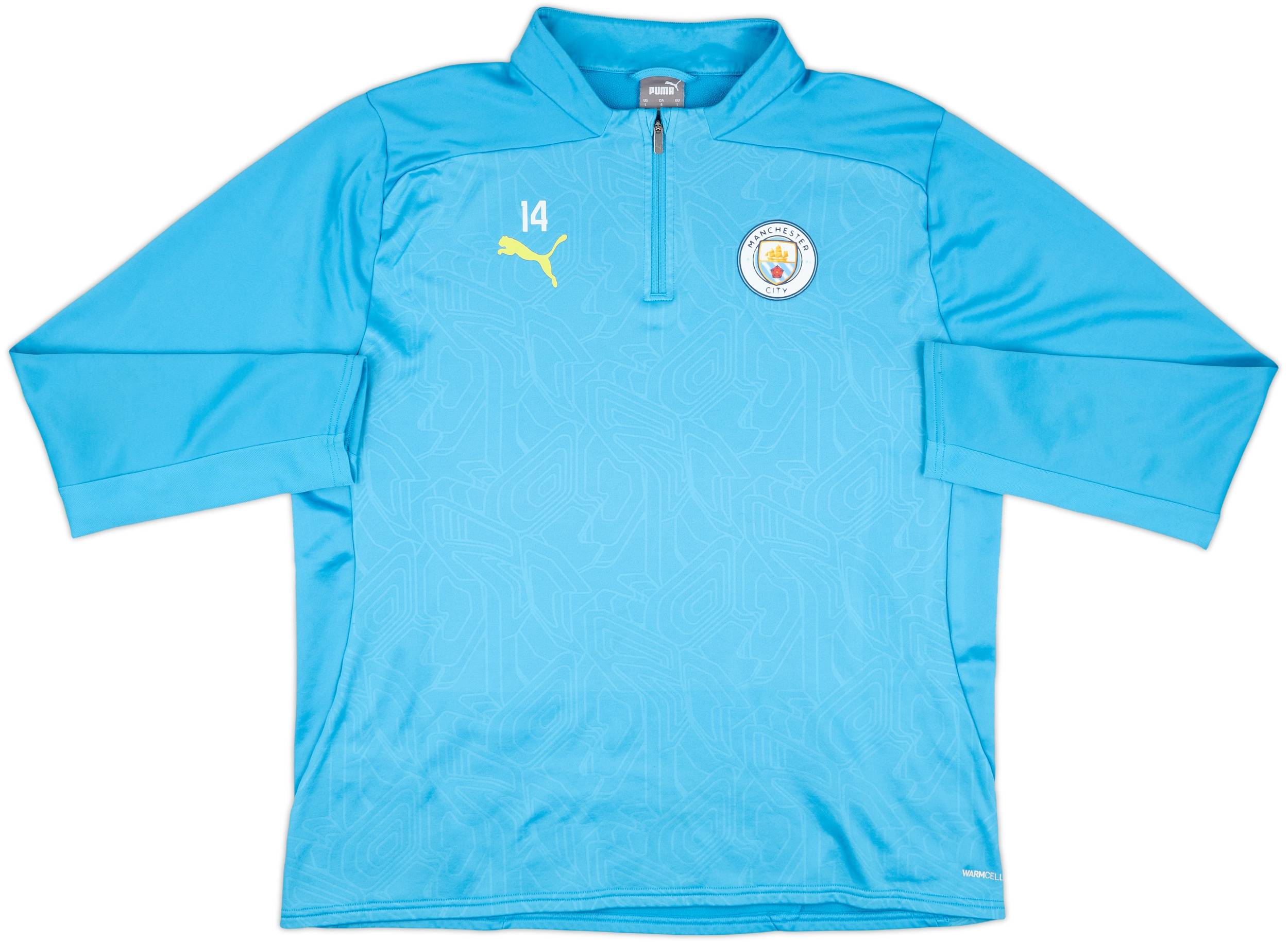 PUMA Manchester City ジャージ 2024-25 Manchester City Player Issue Puma 1/4 Zip Training Top #14