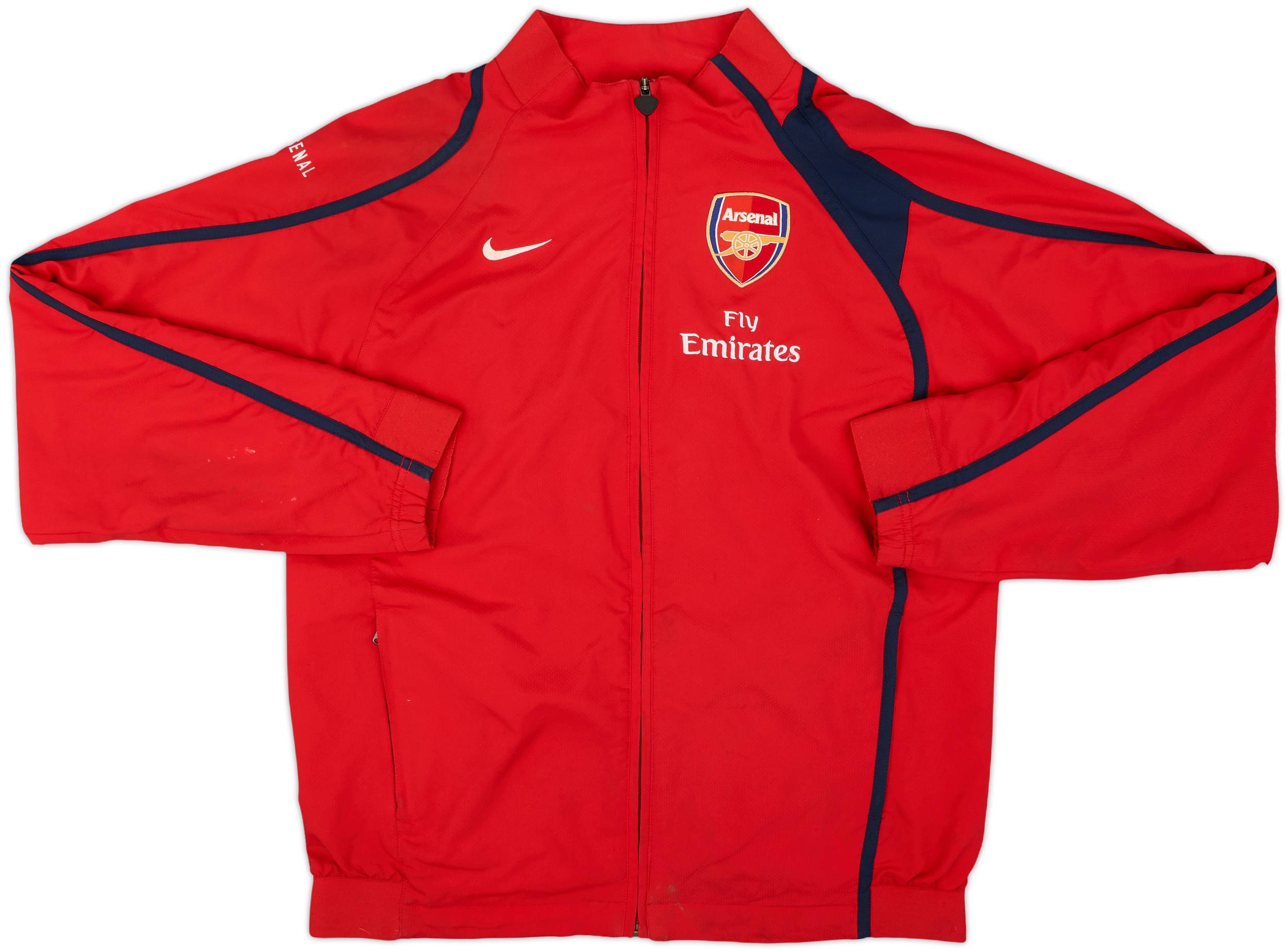 2006-07 Arsenal Nike Track Jacket - 6/10 - (L)