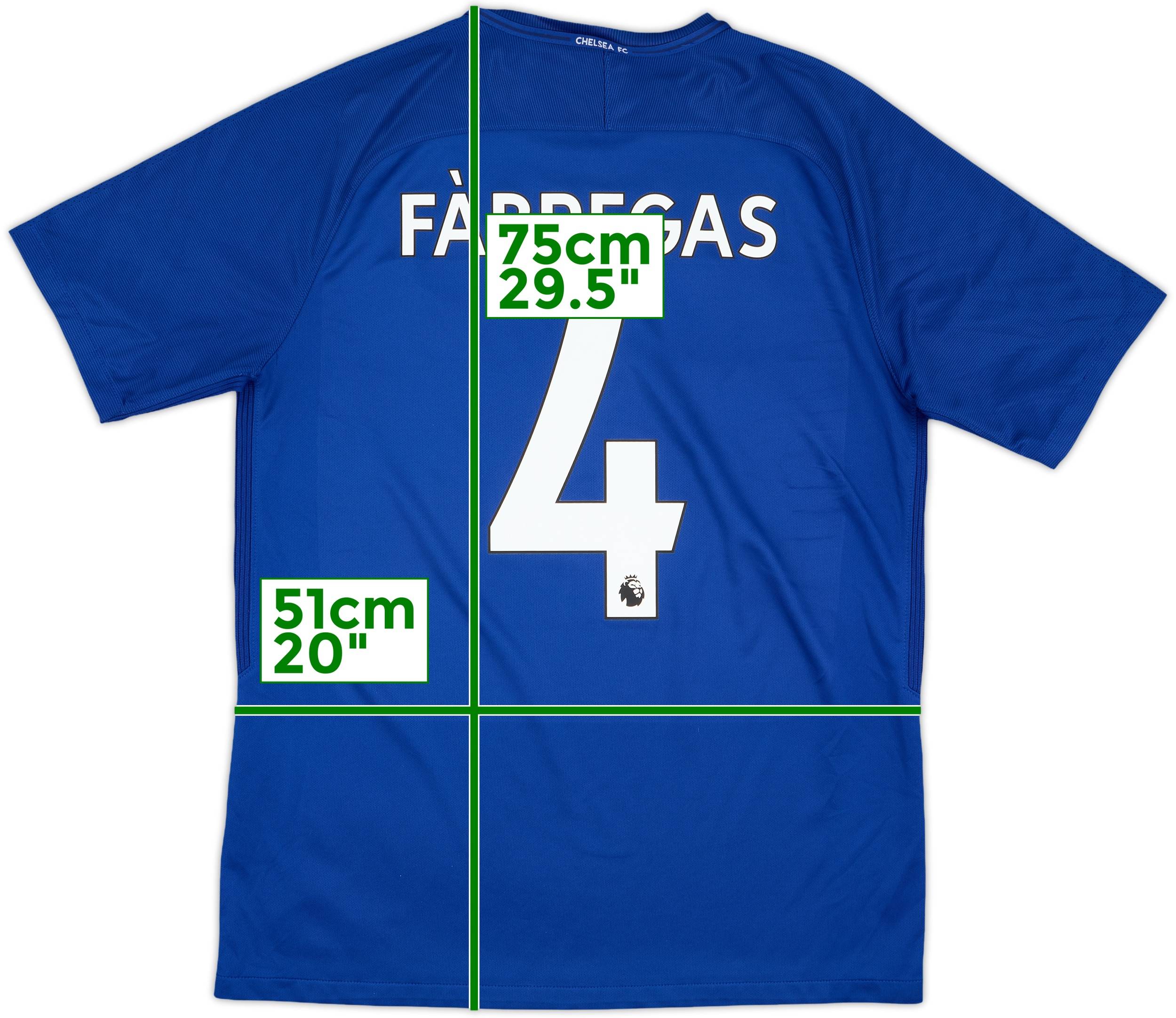 Chelsea FC Fàbregas シャツ 4番
