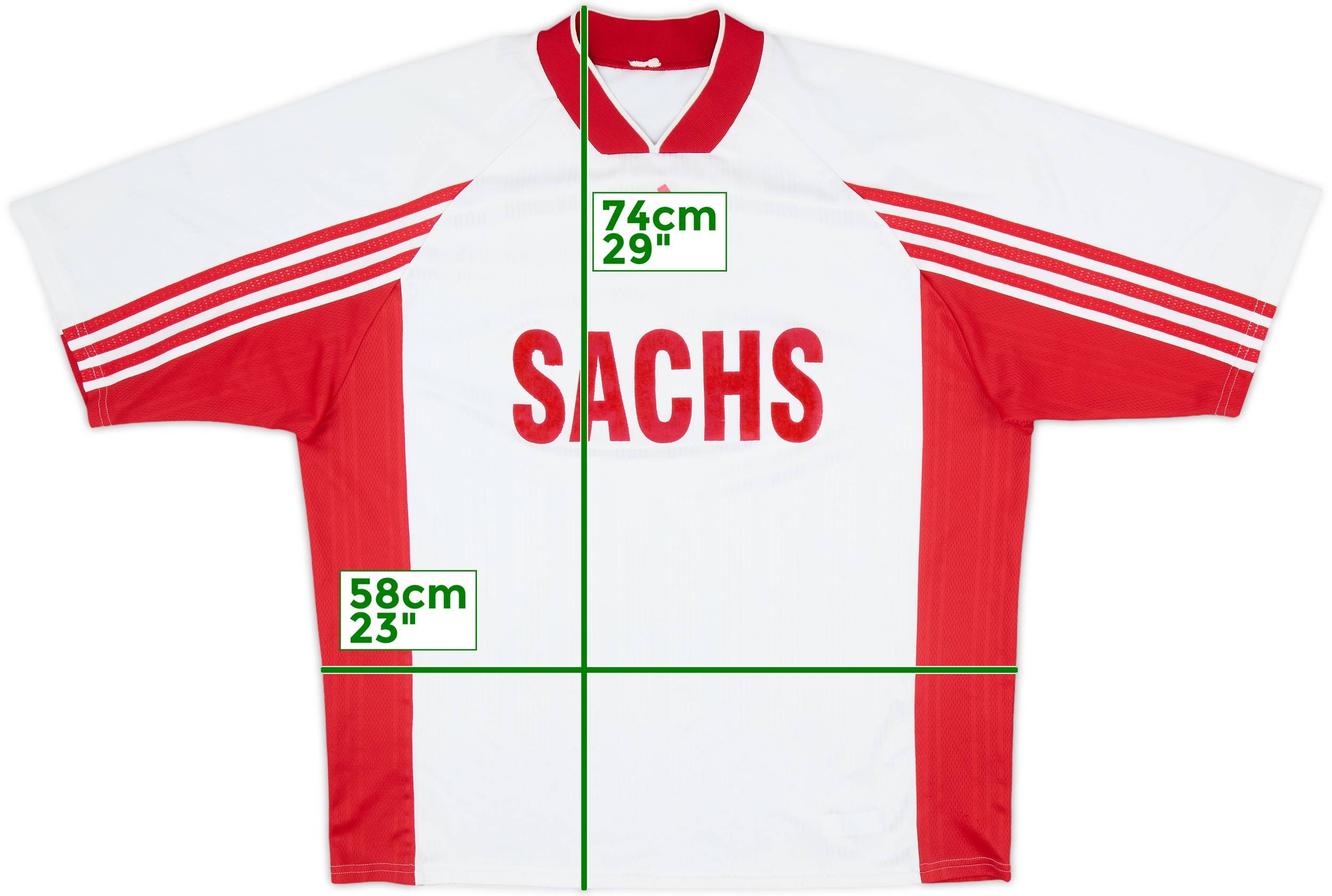 1990s adidas Template Shirt - 5/10 - (XL)