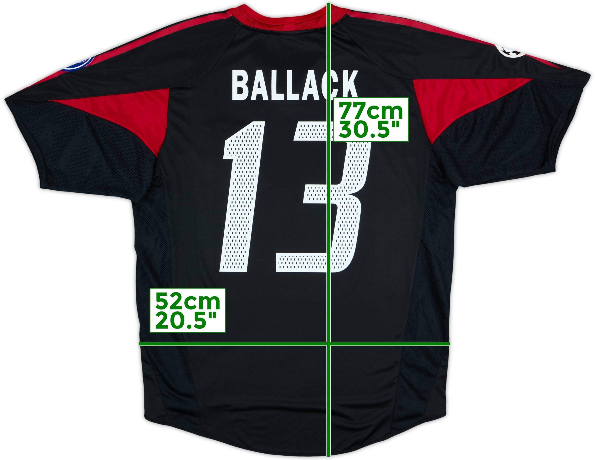 2004-05 Bayern Munich Third Shirt Ballack #13 - 9/10 - (M)