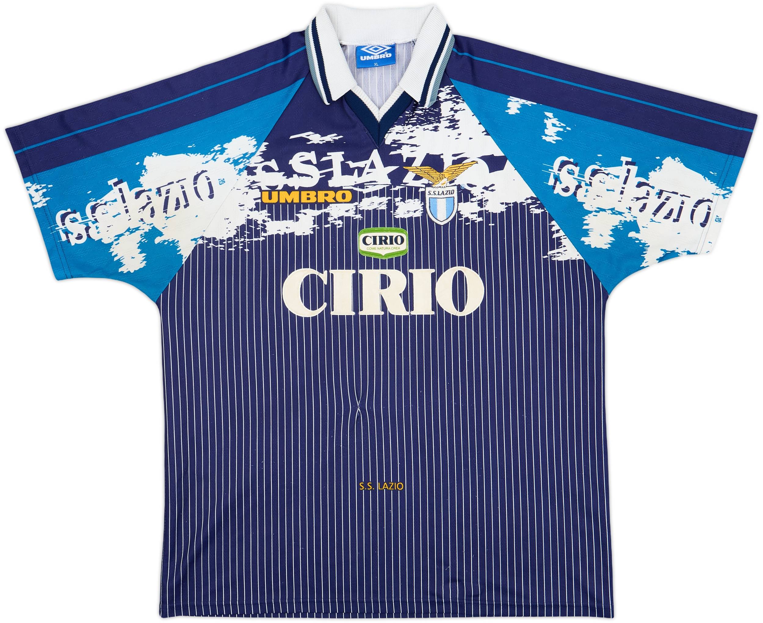 1996-98 Lazio Away Shirt - 5/10 - (XL)