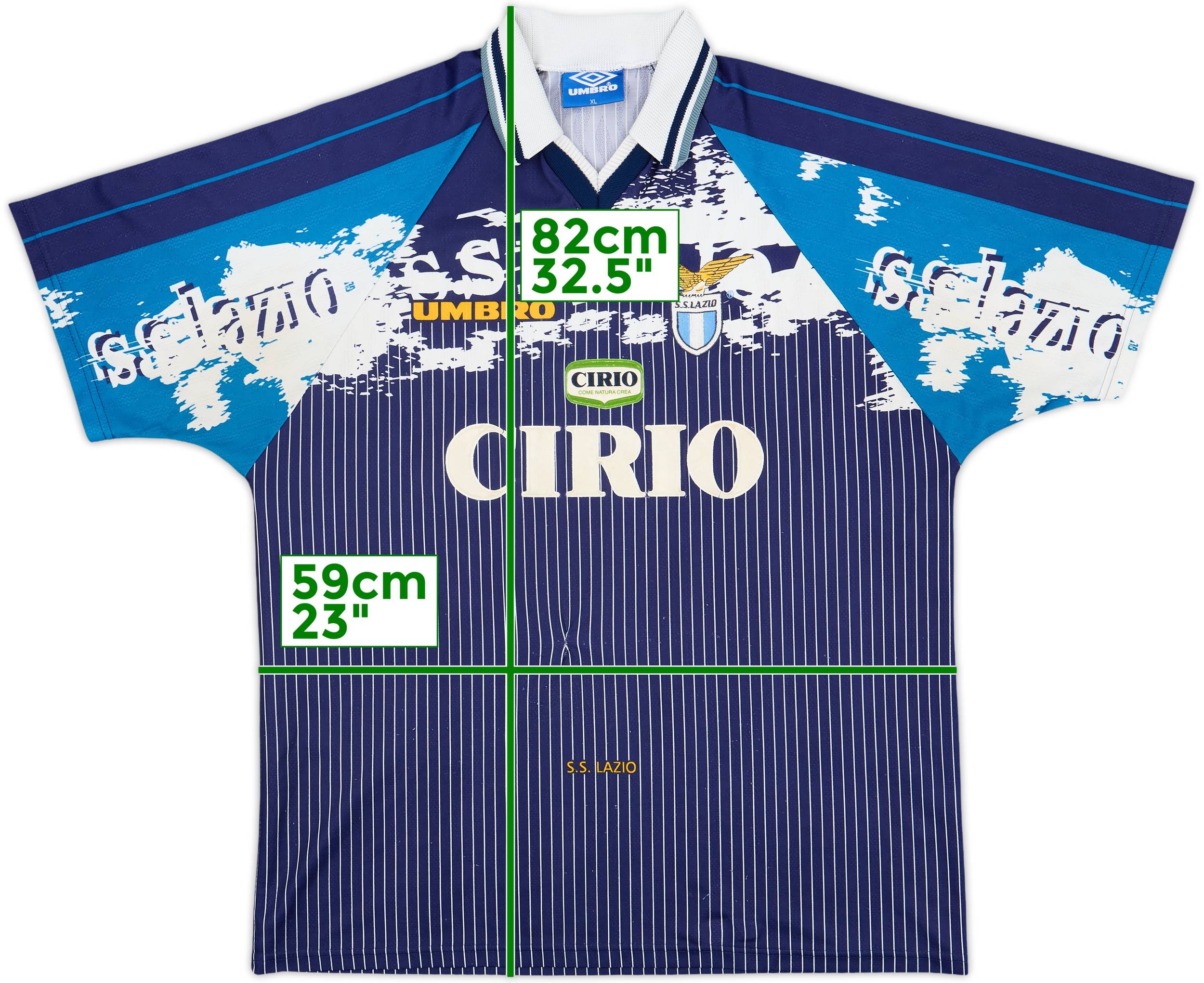 1996-98 Lazio Away Shirt - 5/10 - (XL)