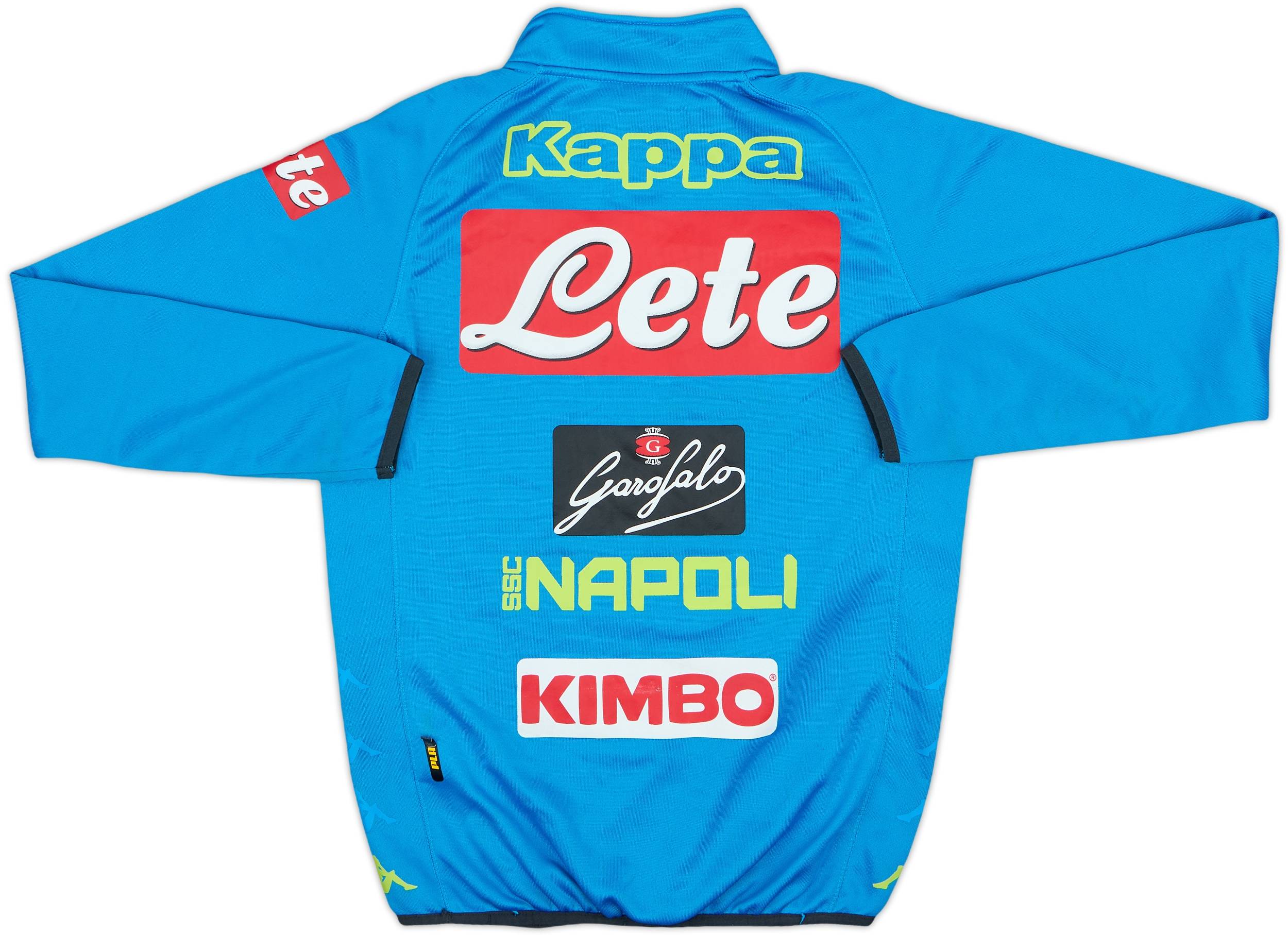 2016-17 Napoli Kappa 1/4 Zip Drill Top - 8/10 - (L.Boys)