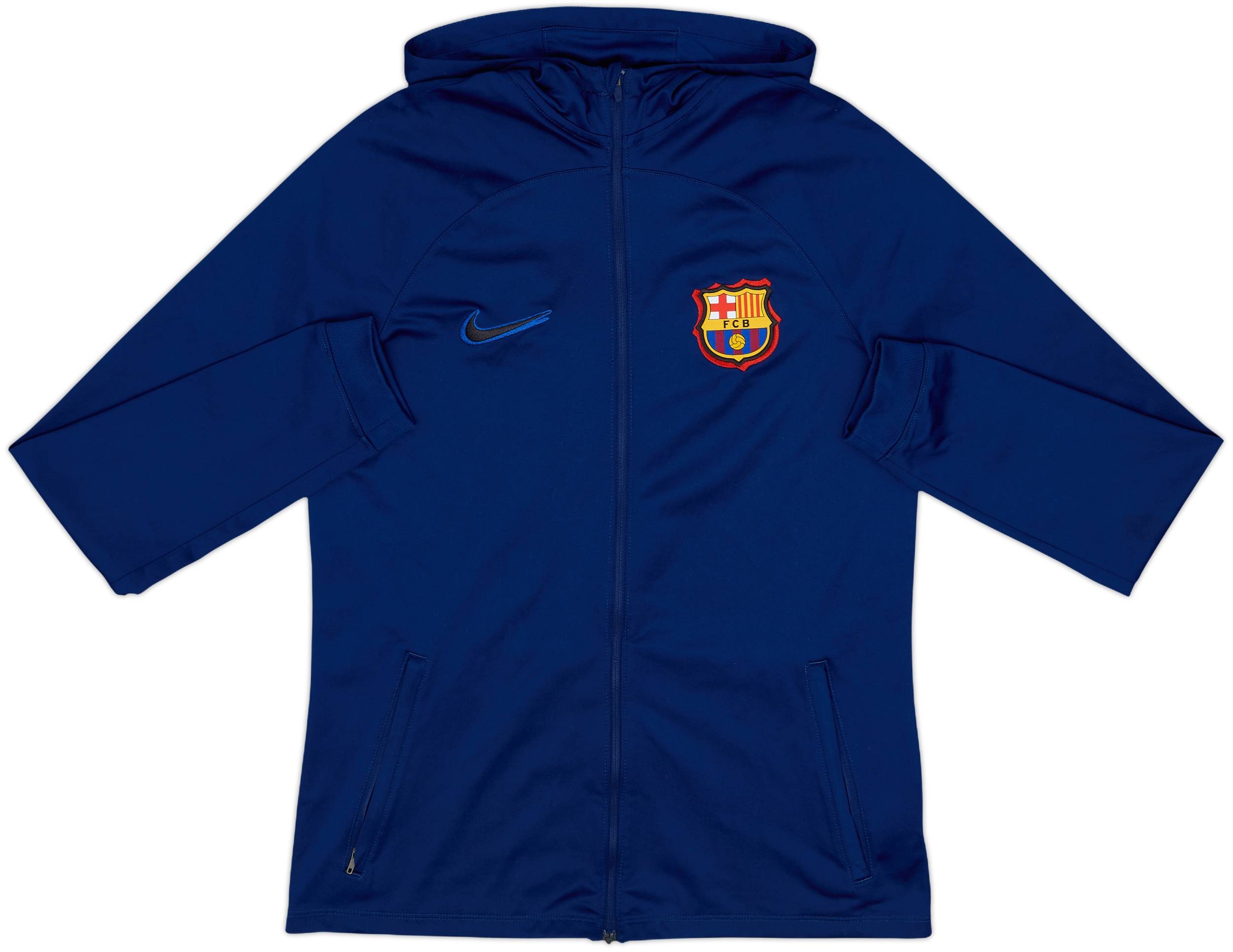 FC Barcelona Nike ジャージ 8番 Mサイズ 2022-23 Barcelona Nike Hooded Track Jacket - 8/10 - (XL.Boys)