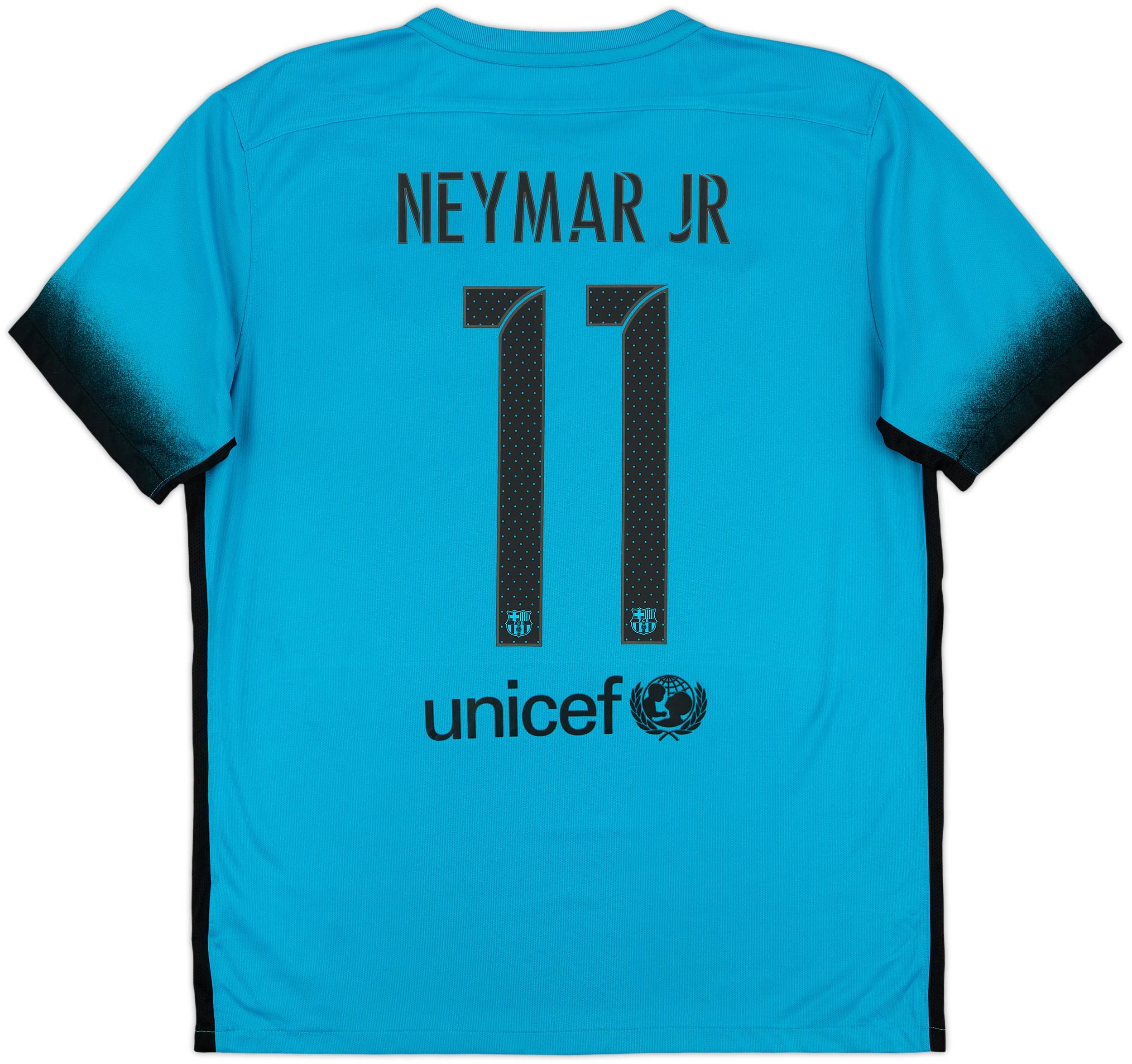 FC Barcelona NEYMAR JR 11番 2015-16 新品未使用 Neymar Jr #11 Nike Barcelona 2015-16 Away Jersey - Champions