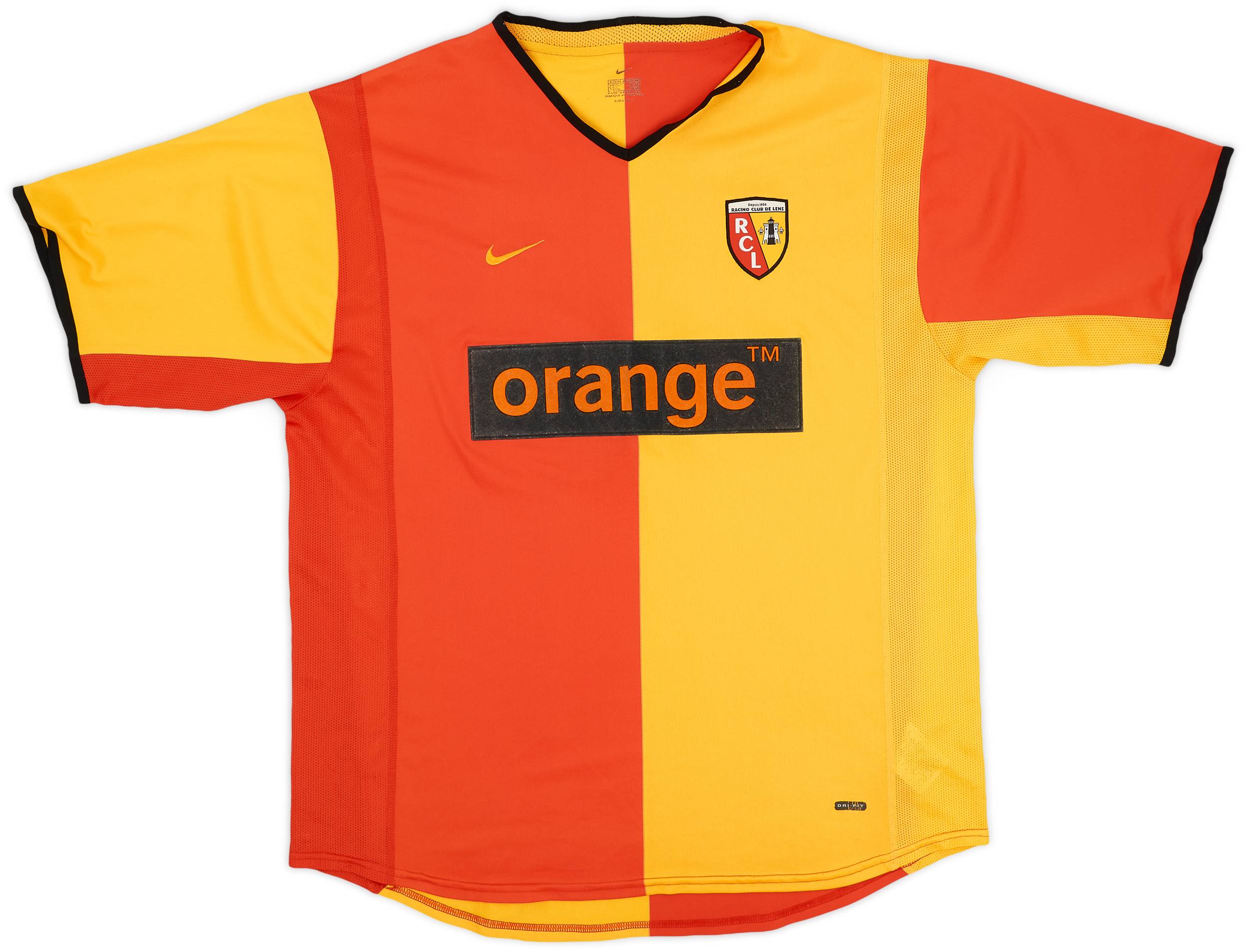 2001-02 Lens Home Shirt - 9/10 - (XL)