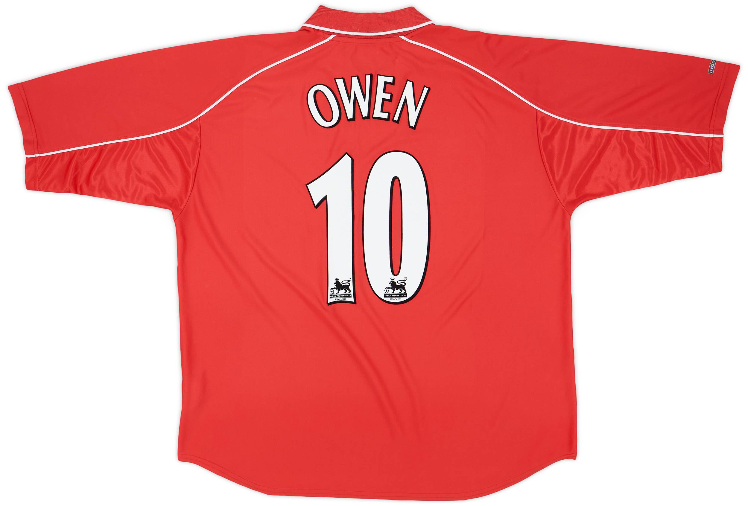 2000-02 Liverpool Home Shirt Owen #10 - 8/10 - (XXL)