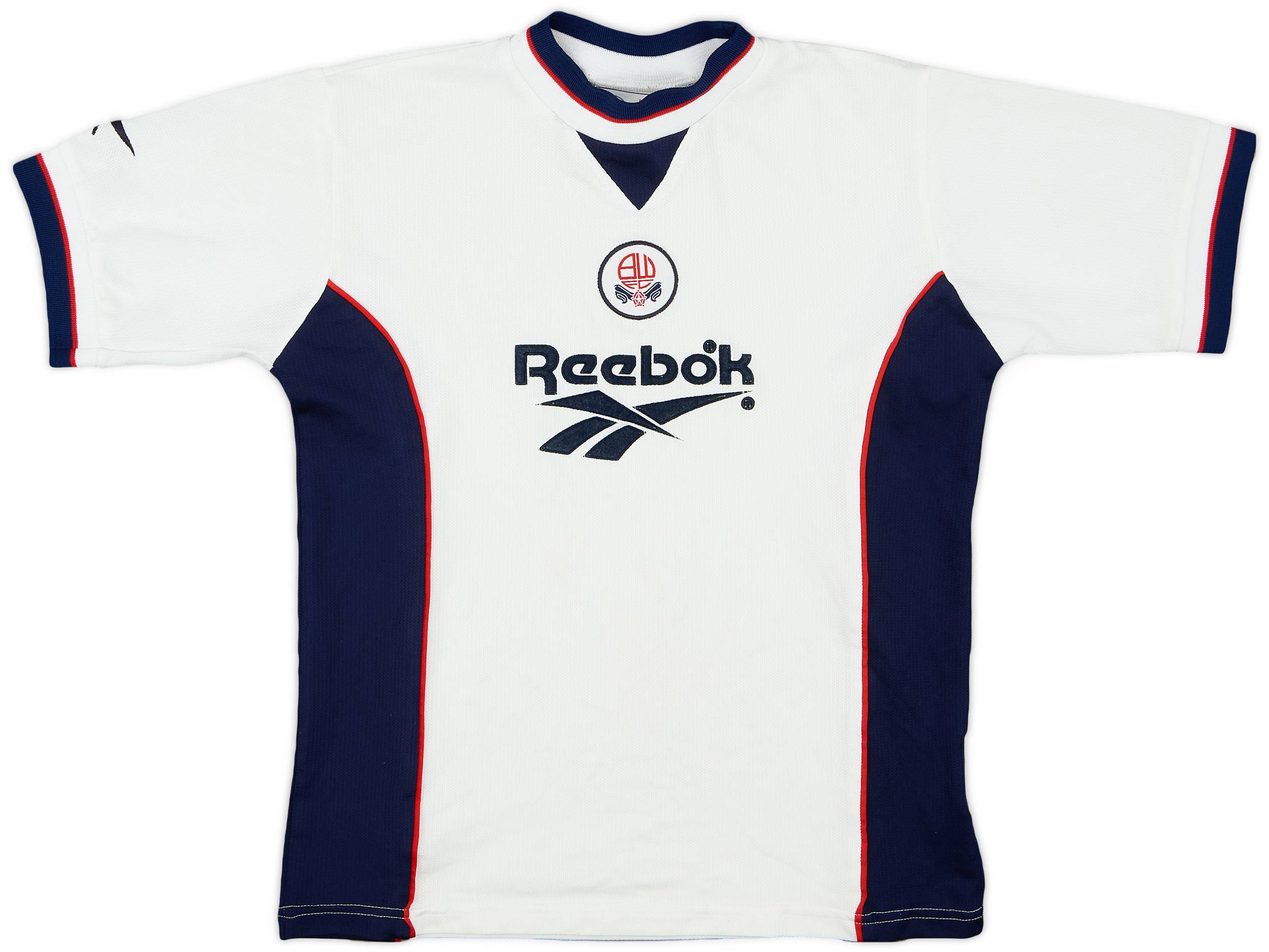 1997-98 Bolton Home Shirt - 9/10 - (L.Boys)
