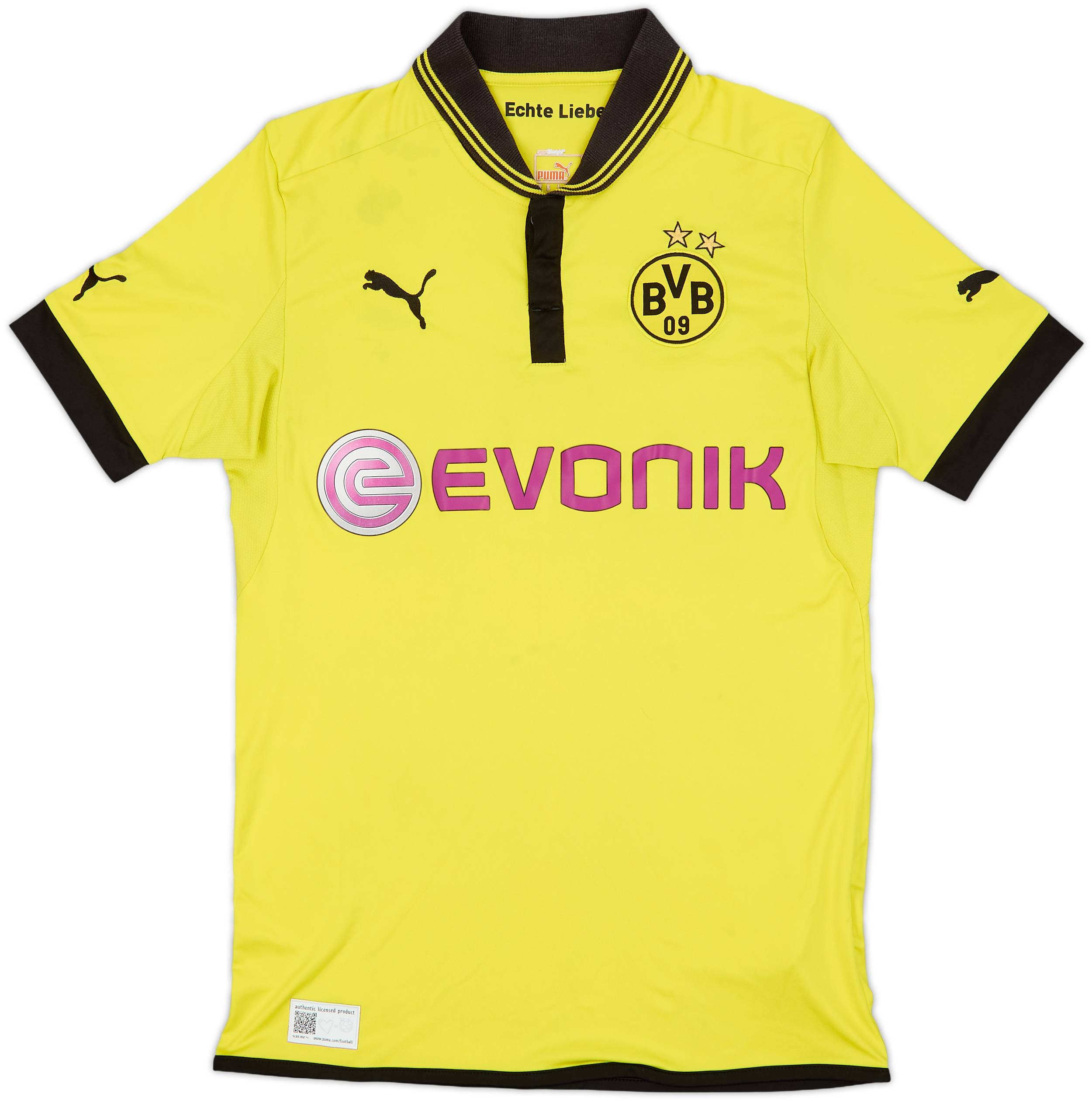 ウェア Borussia Dortmund 2012/13  2012-13 Borussia Dortmund Home Shirt - 6/10 - (M)