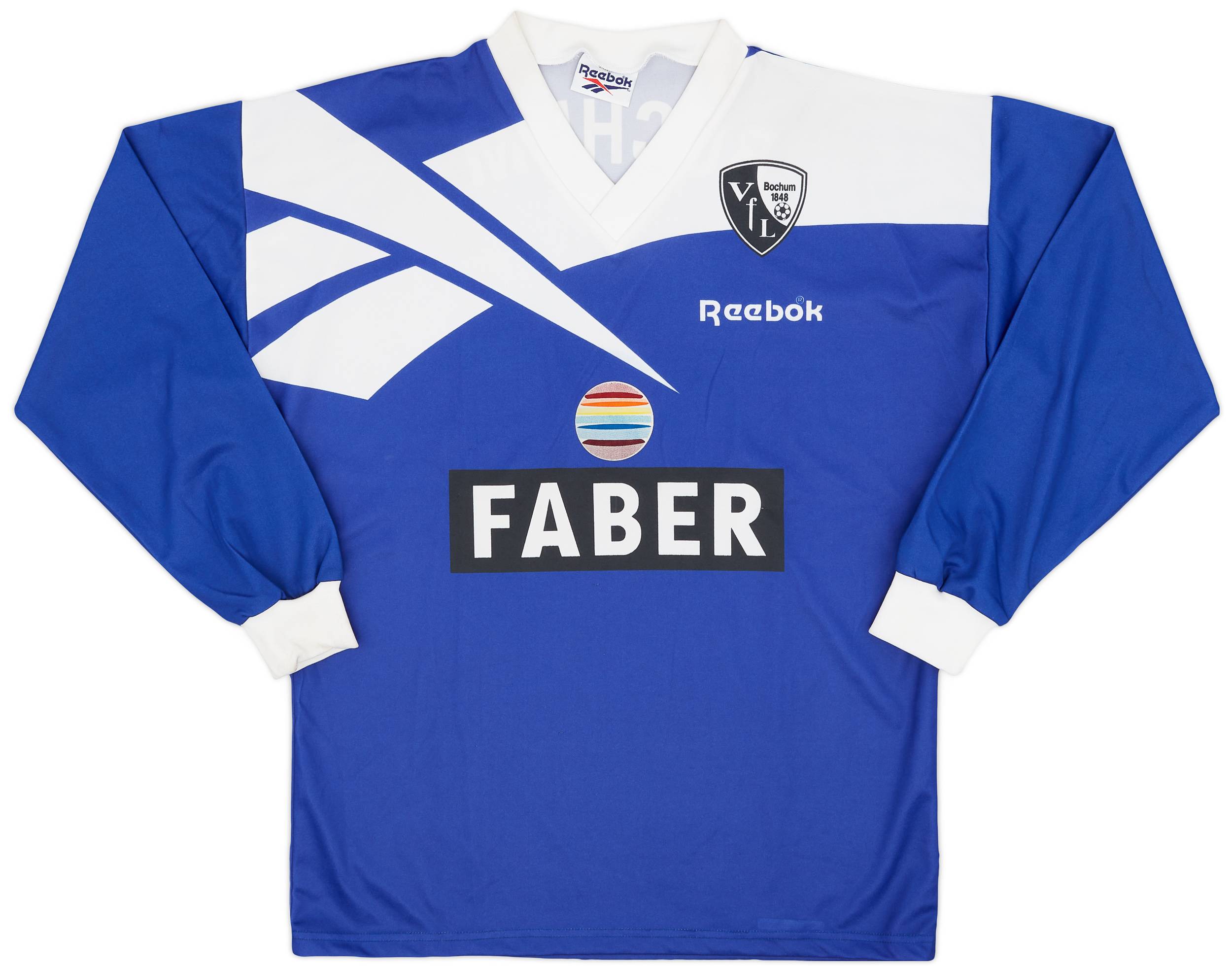 1994-96 VFL Bochum Home L/S Shirt - 9/10 - (M)