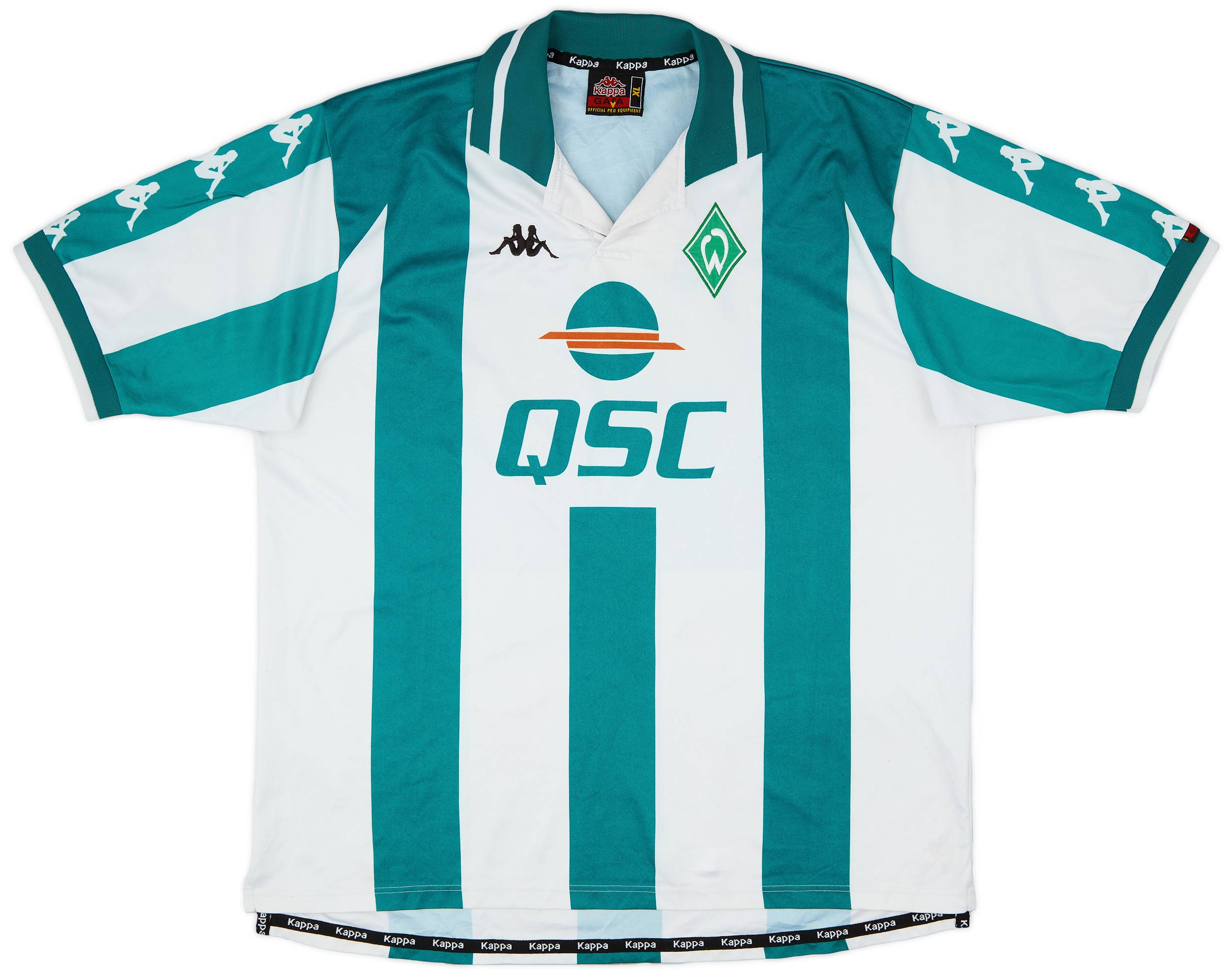2000-01 Werder Bremen Home Shirt - 9/10 - (XL)