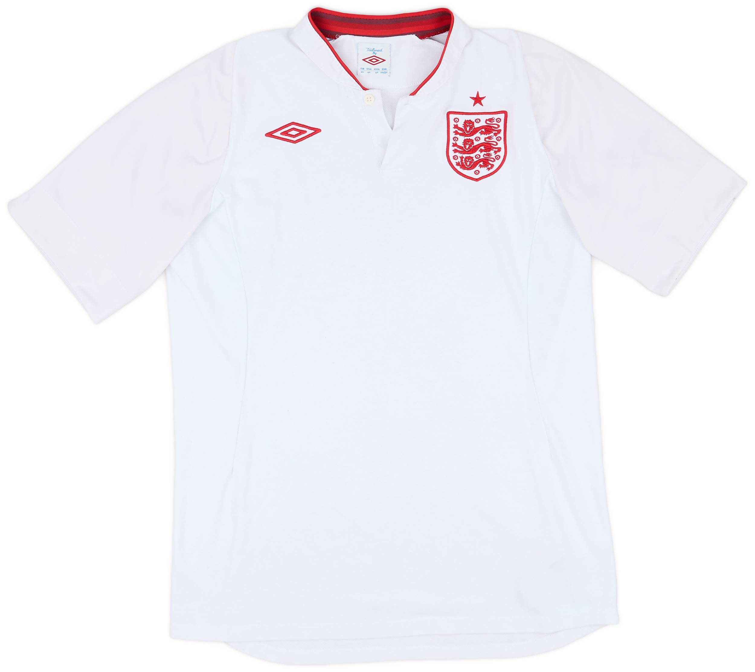 2012-13 England Home Shirt - 6/10 - (M)