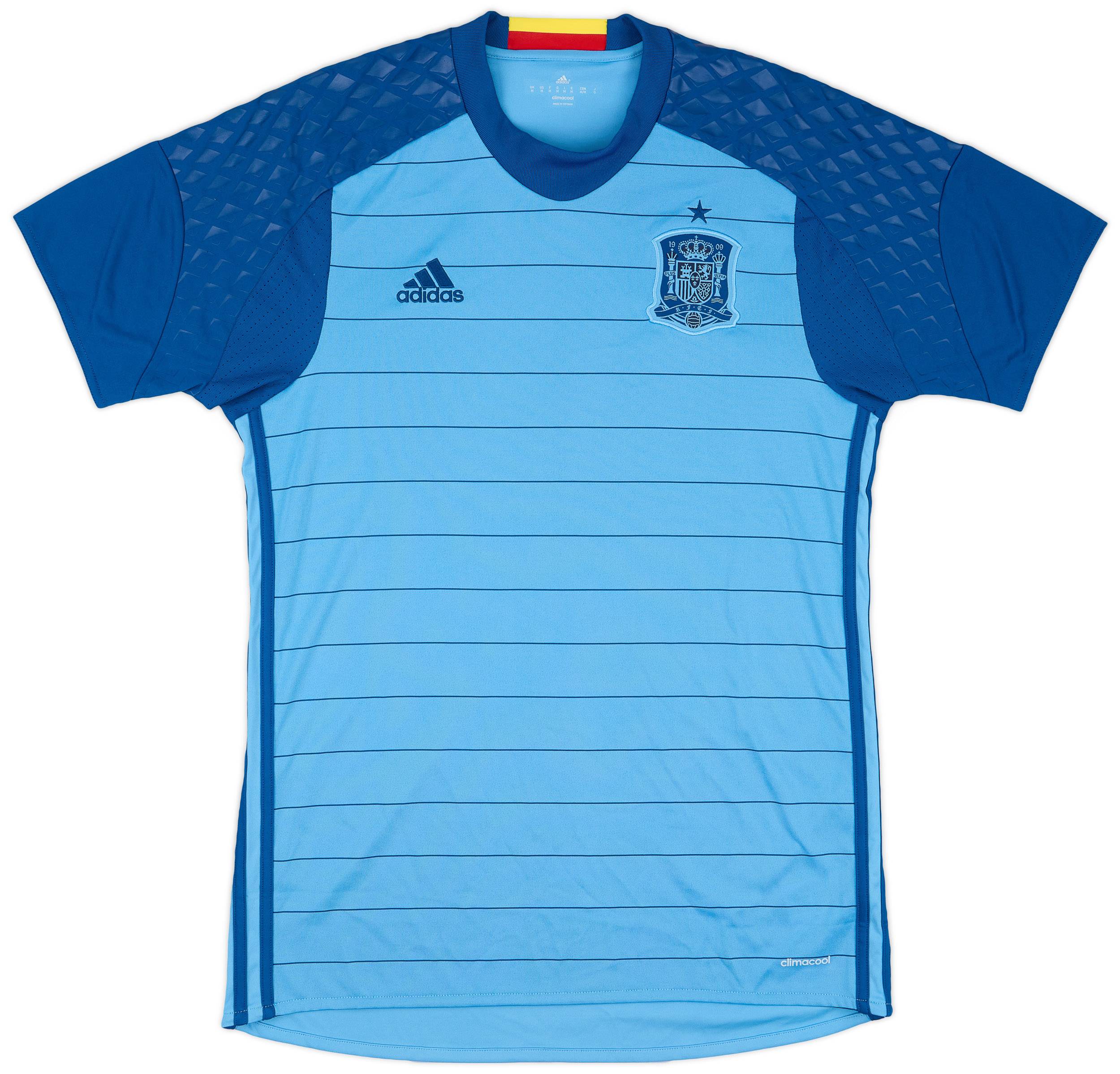 2016-17 Spain GK Home S/S Shirt - 9/10 - (M)