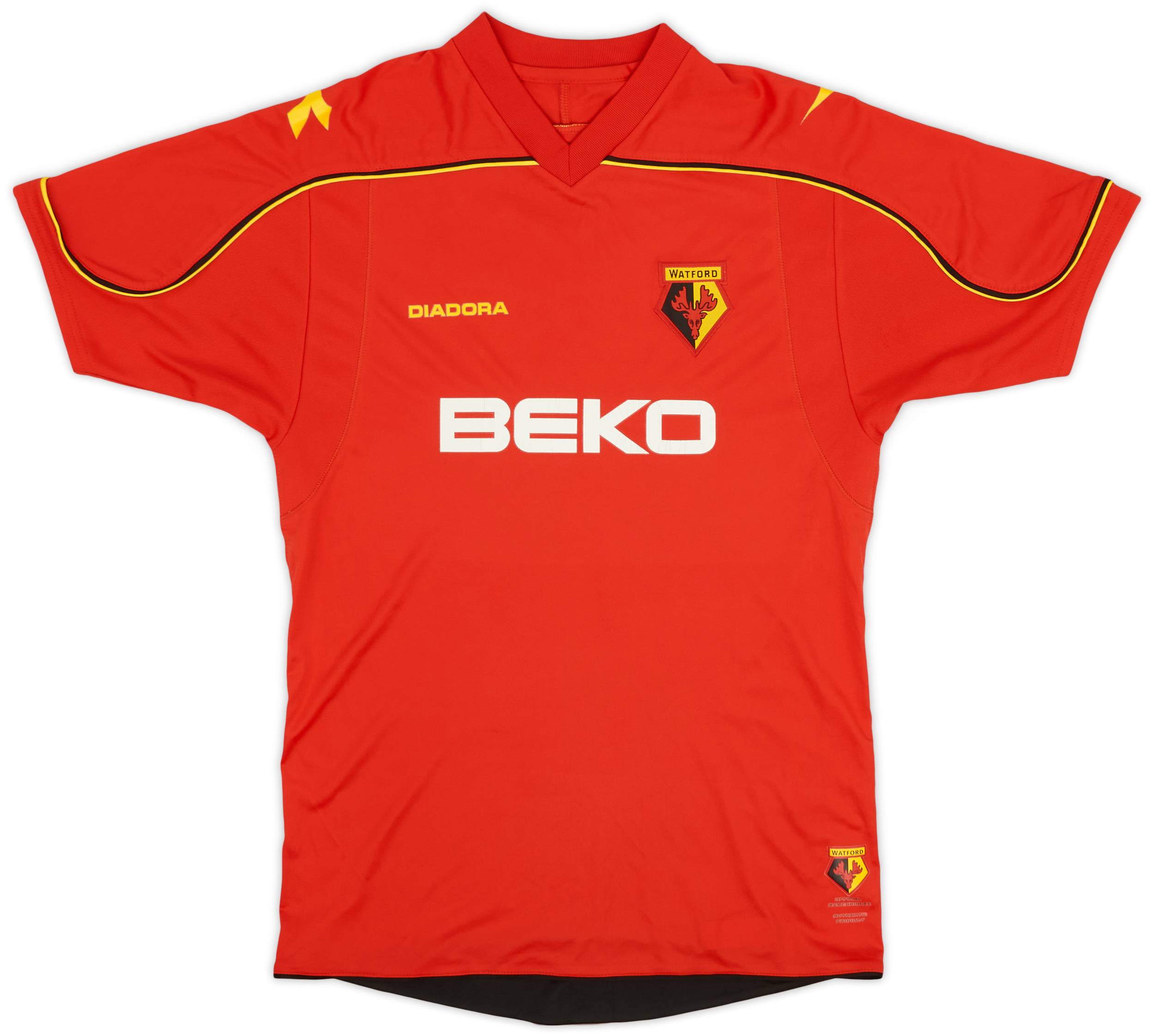 2008-09 Watford Away Shirt 6/10