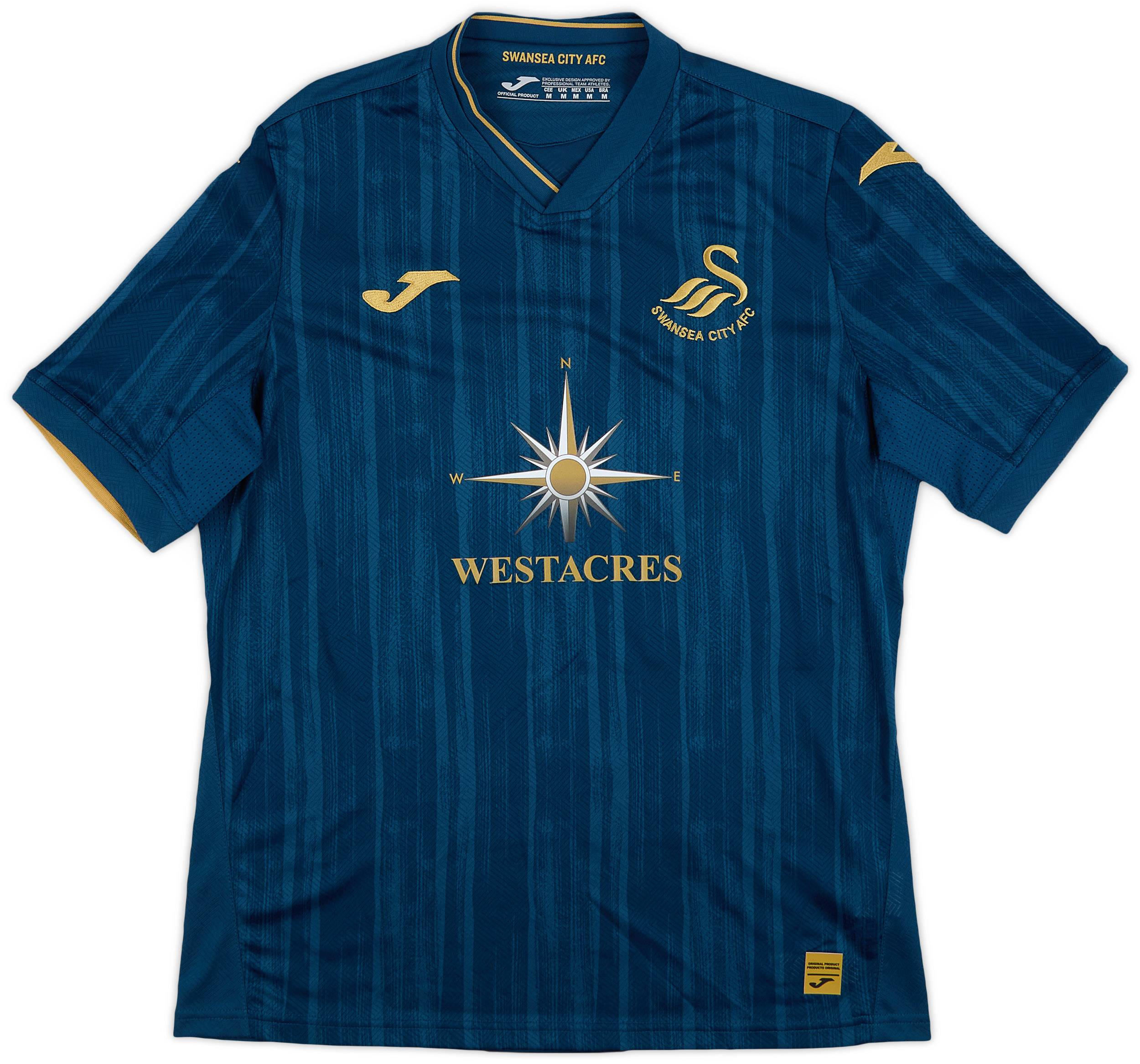 2023-24 Swansea City Away Shirt - 10/10 - (M)