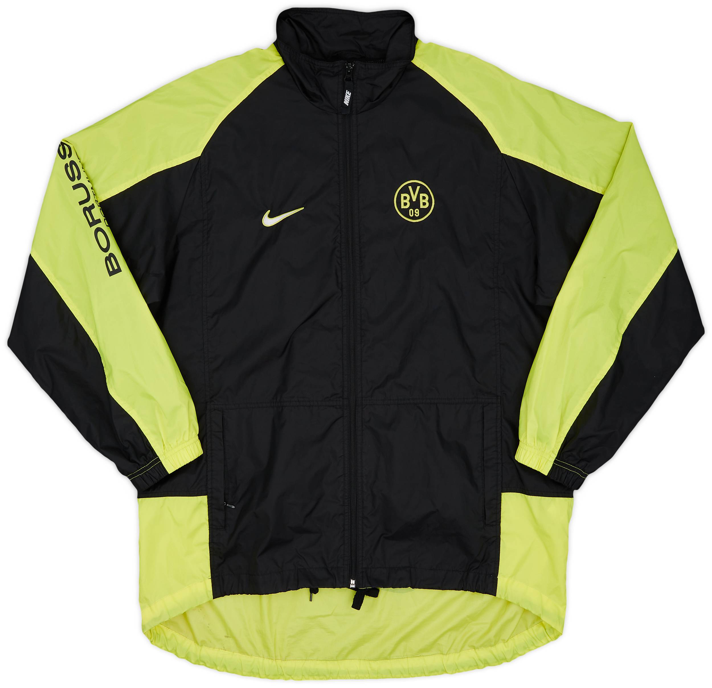 ドルトムント 97/98 ナイキ レインジャケット 1997-98 Borussia Dortmund Nike Track Jacket - 8/10 - (M)