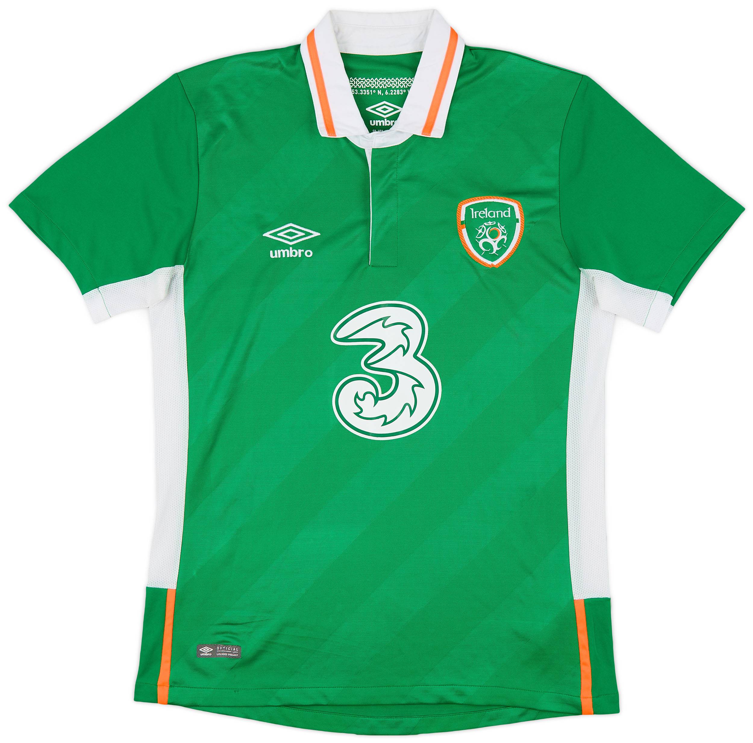 2016-17 Ireland Home Shirt - 8/10 - (M)