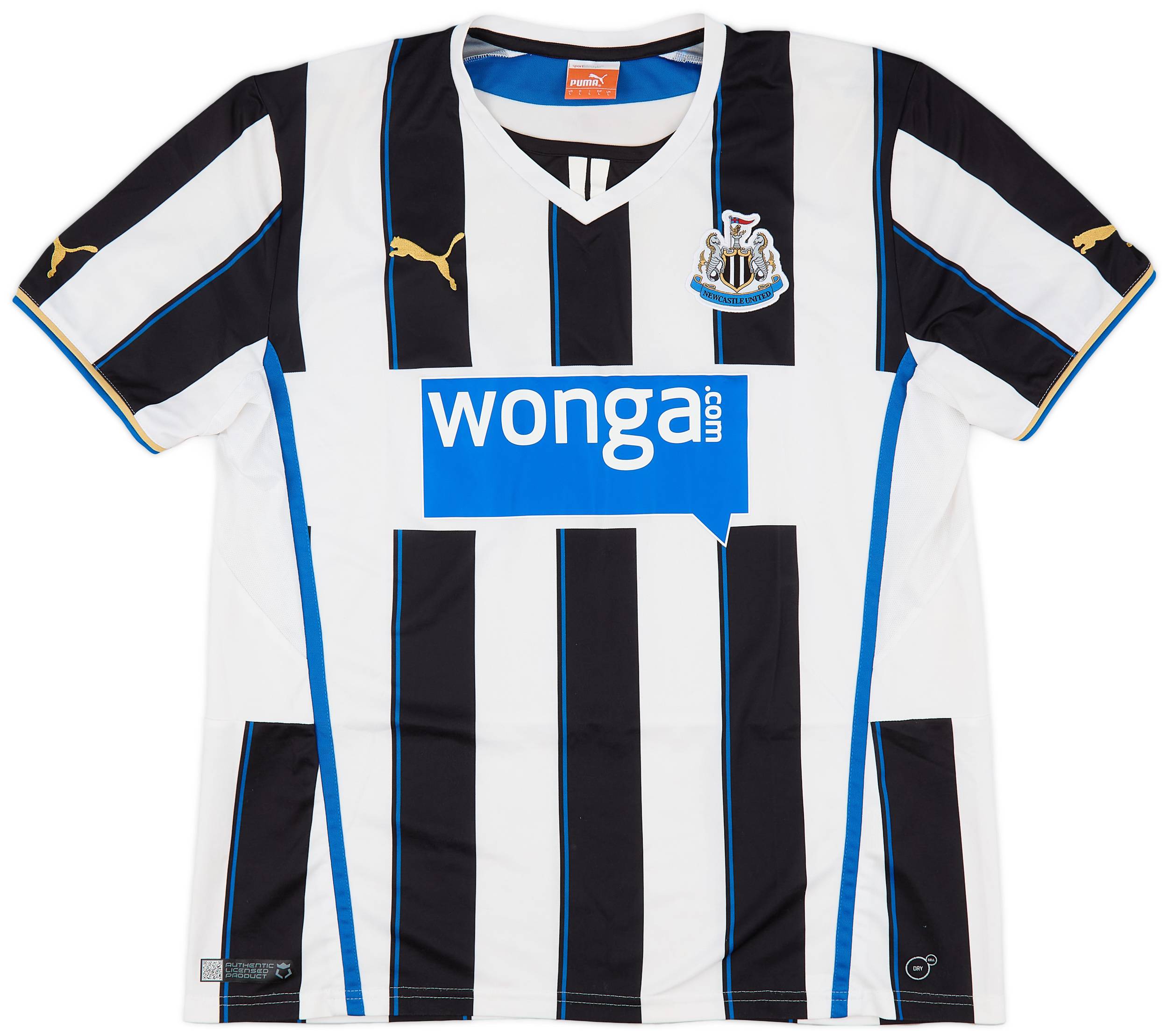 2013-14 Newcastle Home Shirt - 8/10 - (L)