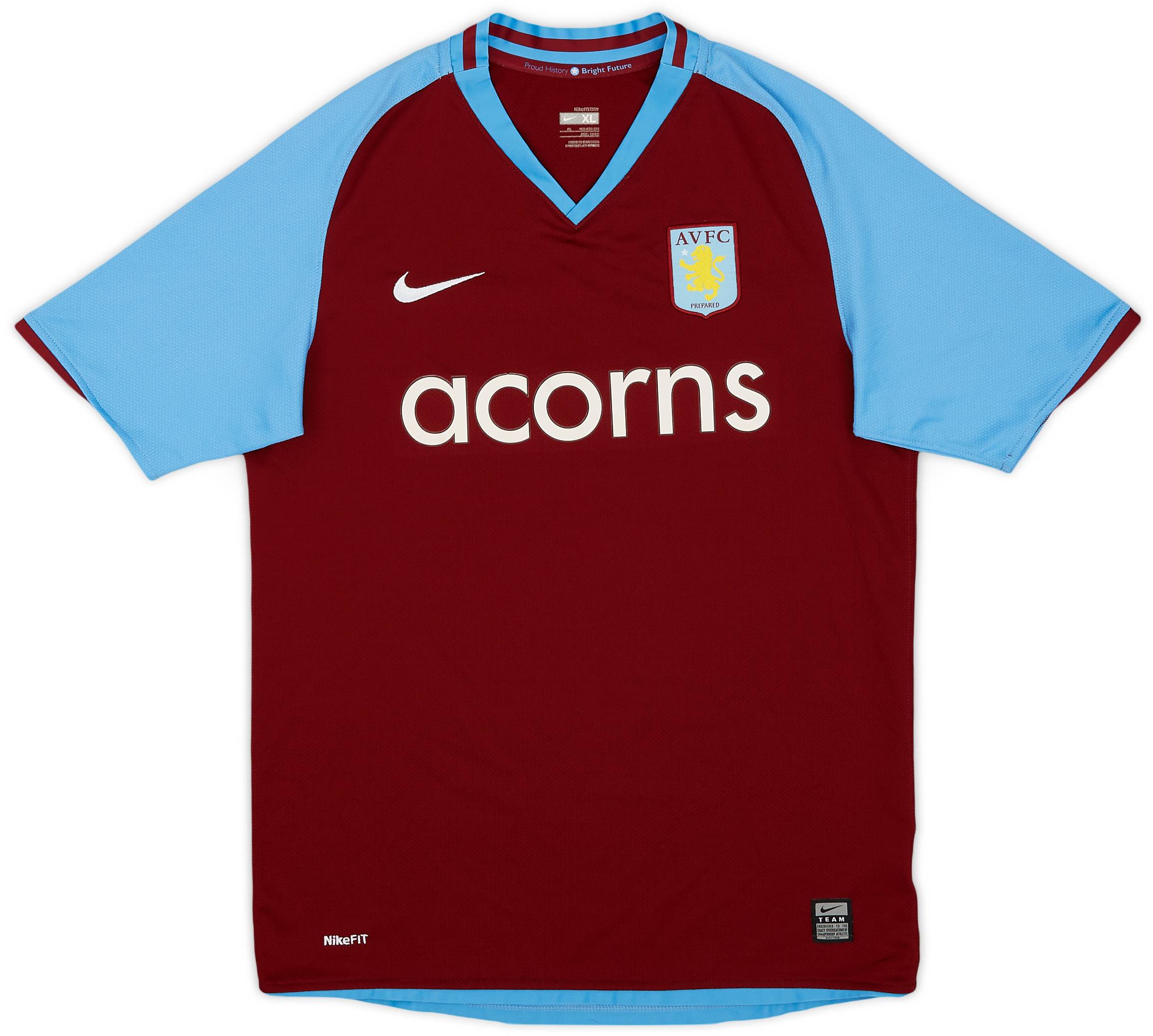 2008-09 Aston Villa Home Shirt - 6/10 - (XL.Boys)