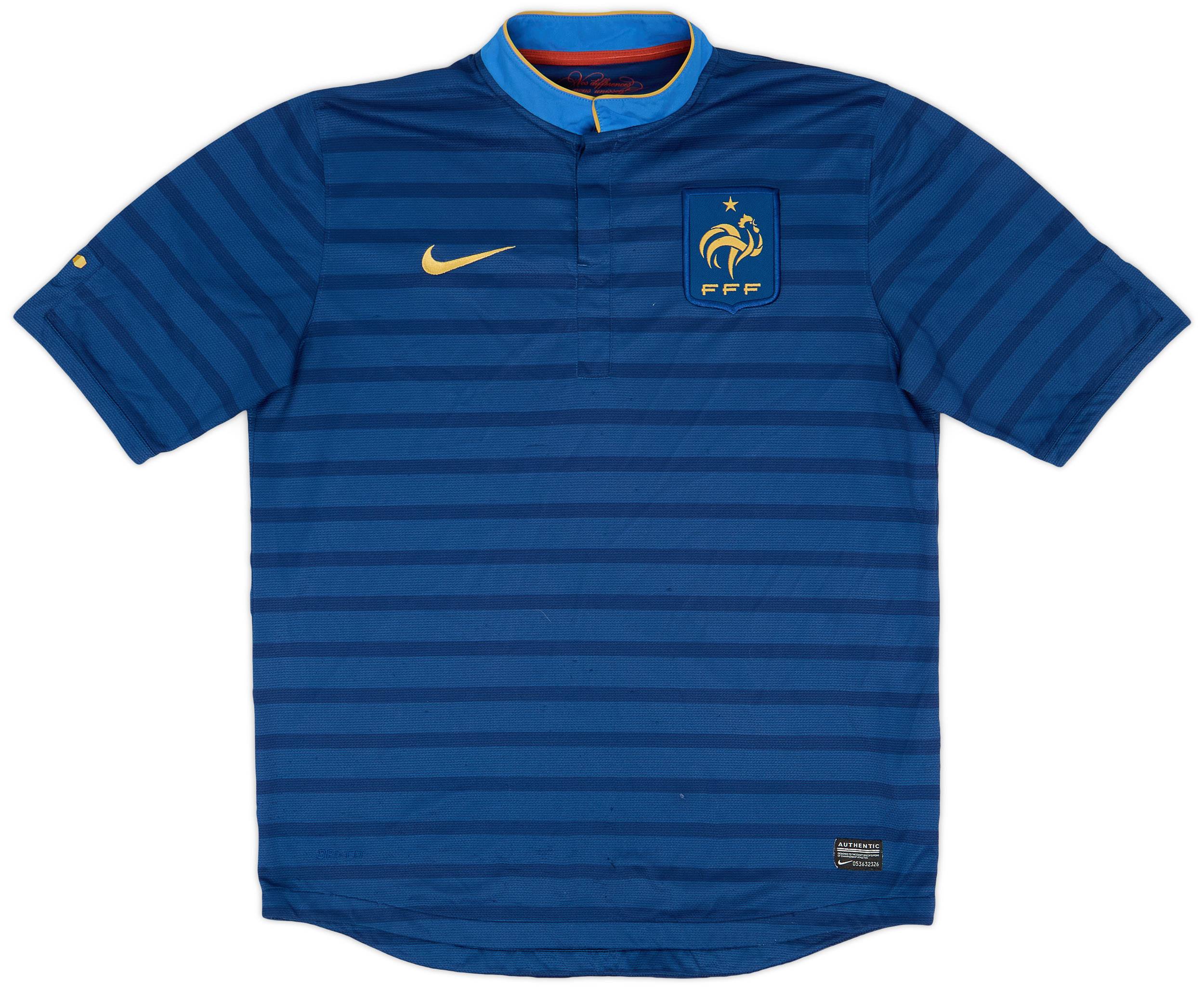 2012-13 France Home Shirt - 7/10 - (L)