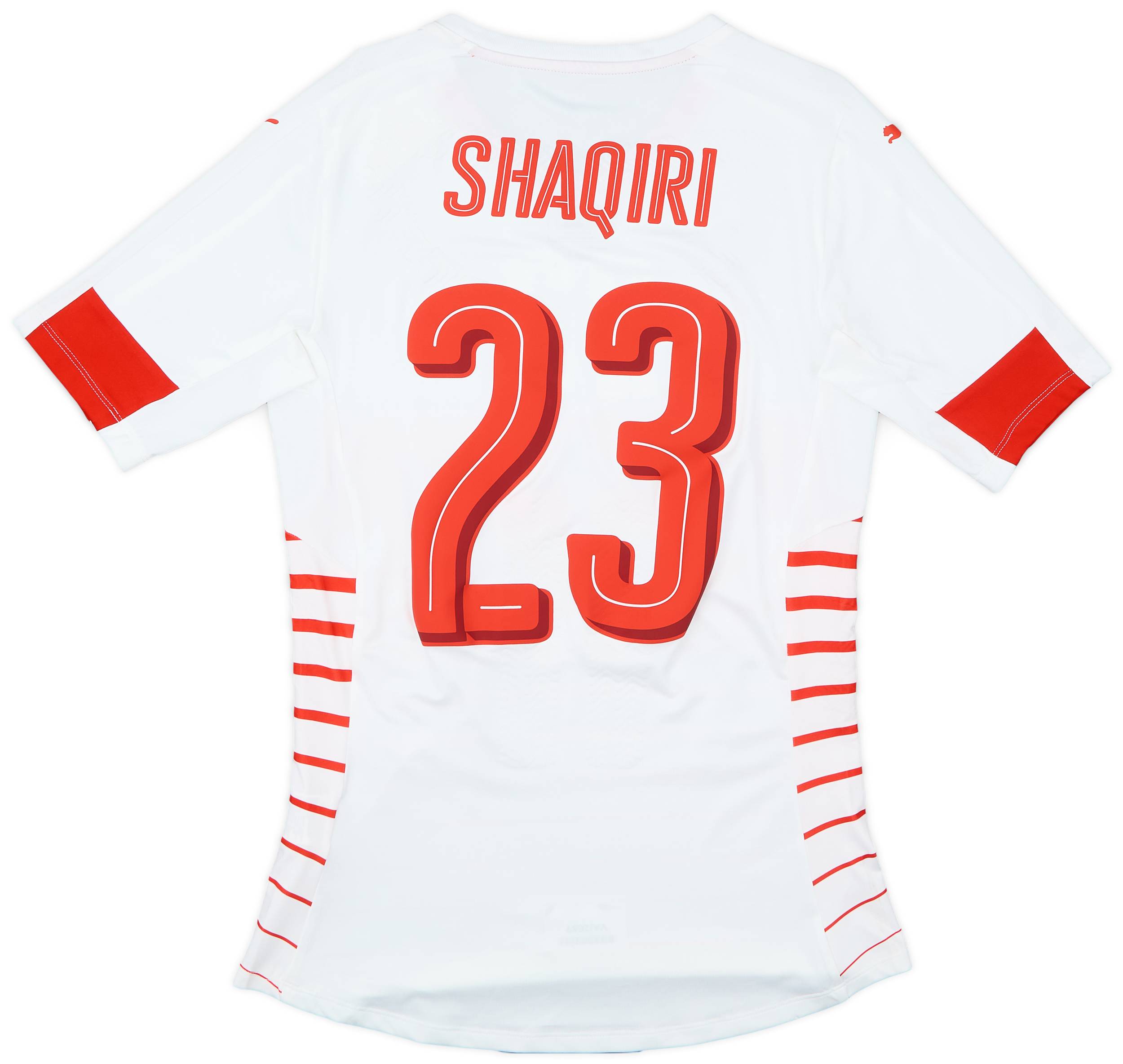 2016-17 Switzerland Player Issue Away Shirt Shaqiri #23 (M)