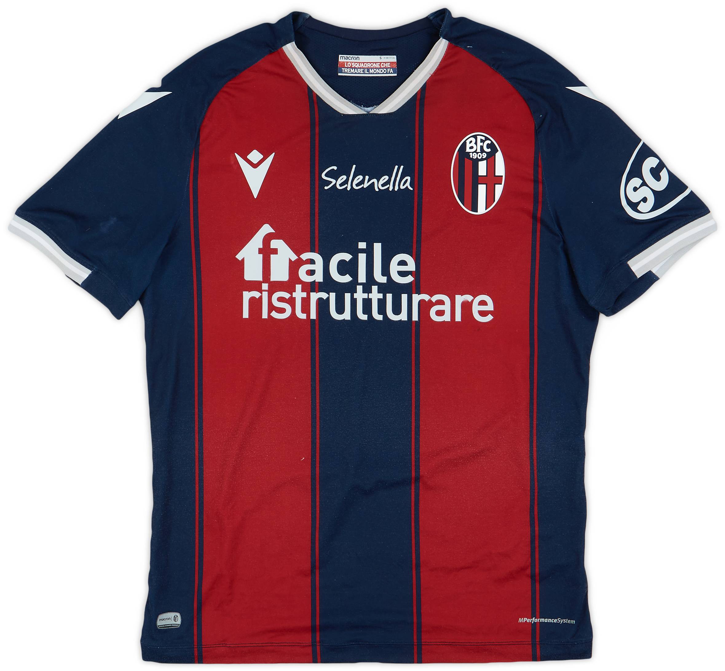 2020-21 Bologna Home Shirt - 6/10 - (S)