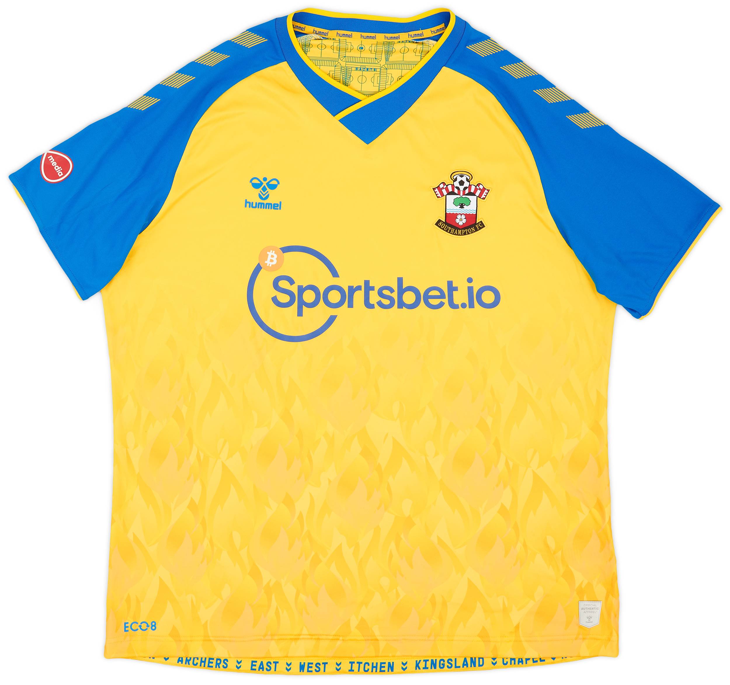 2021-22 Southampton Away Shirt - 8/10 - (XXL)