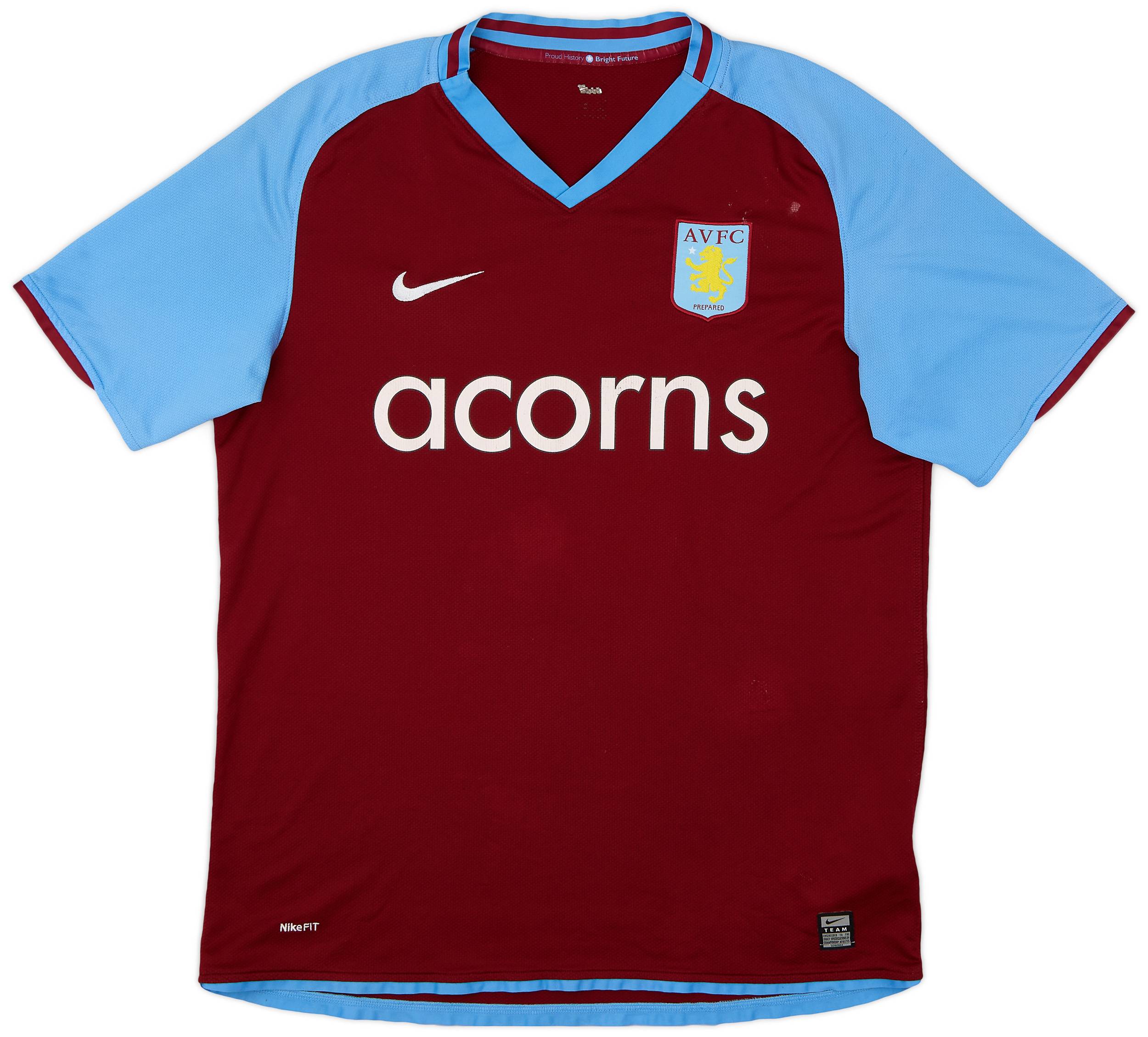 2008-09 Aston Villa Home Shirt - 6/10 - (L)