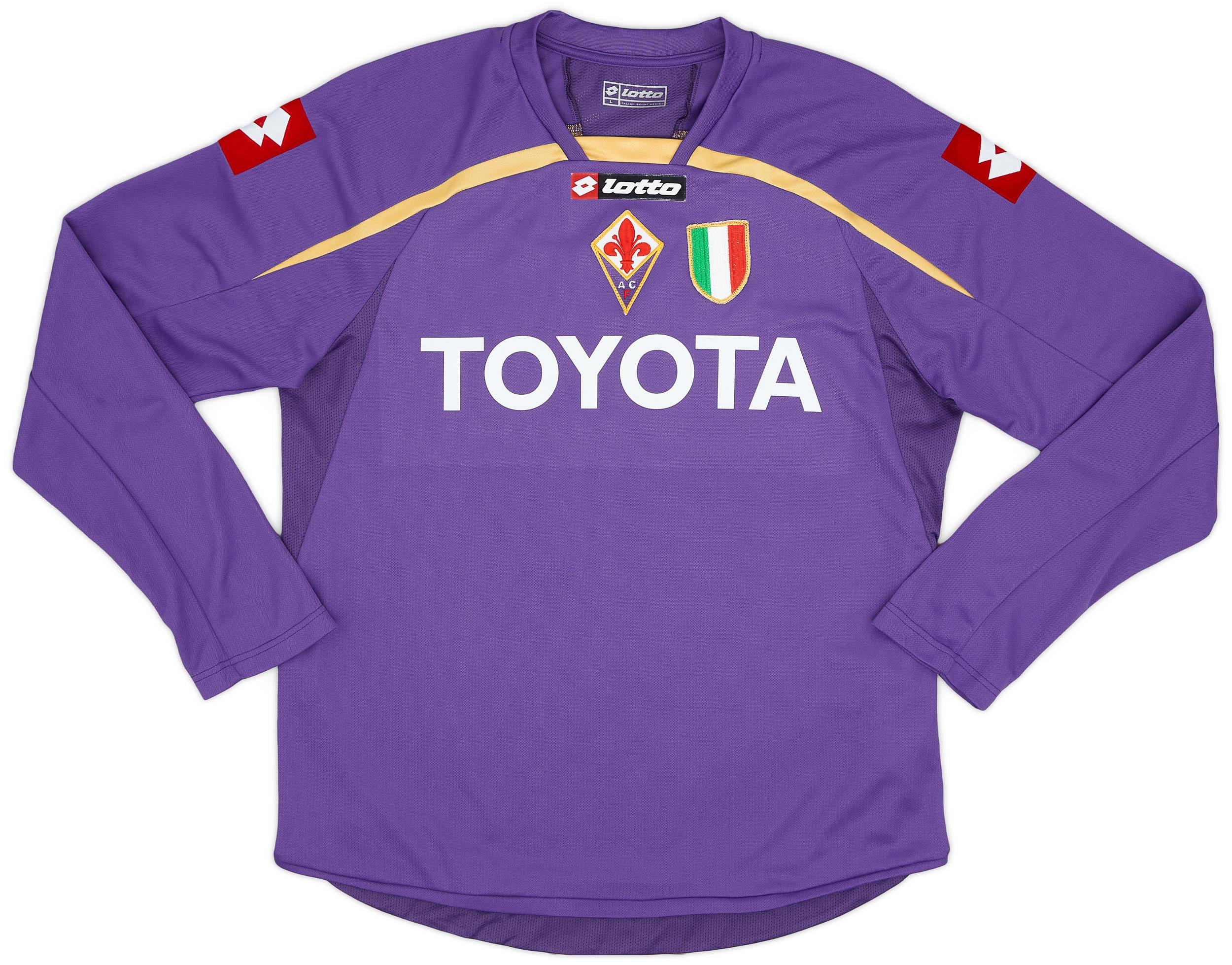 2009-10 Fiorentina Player Issue Home Shirt # - 3/10 - (XL)