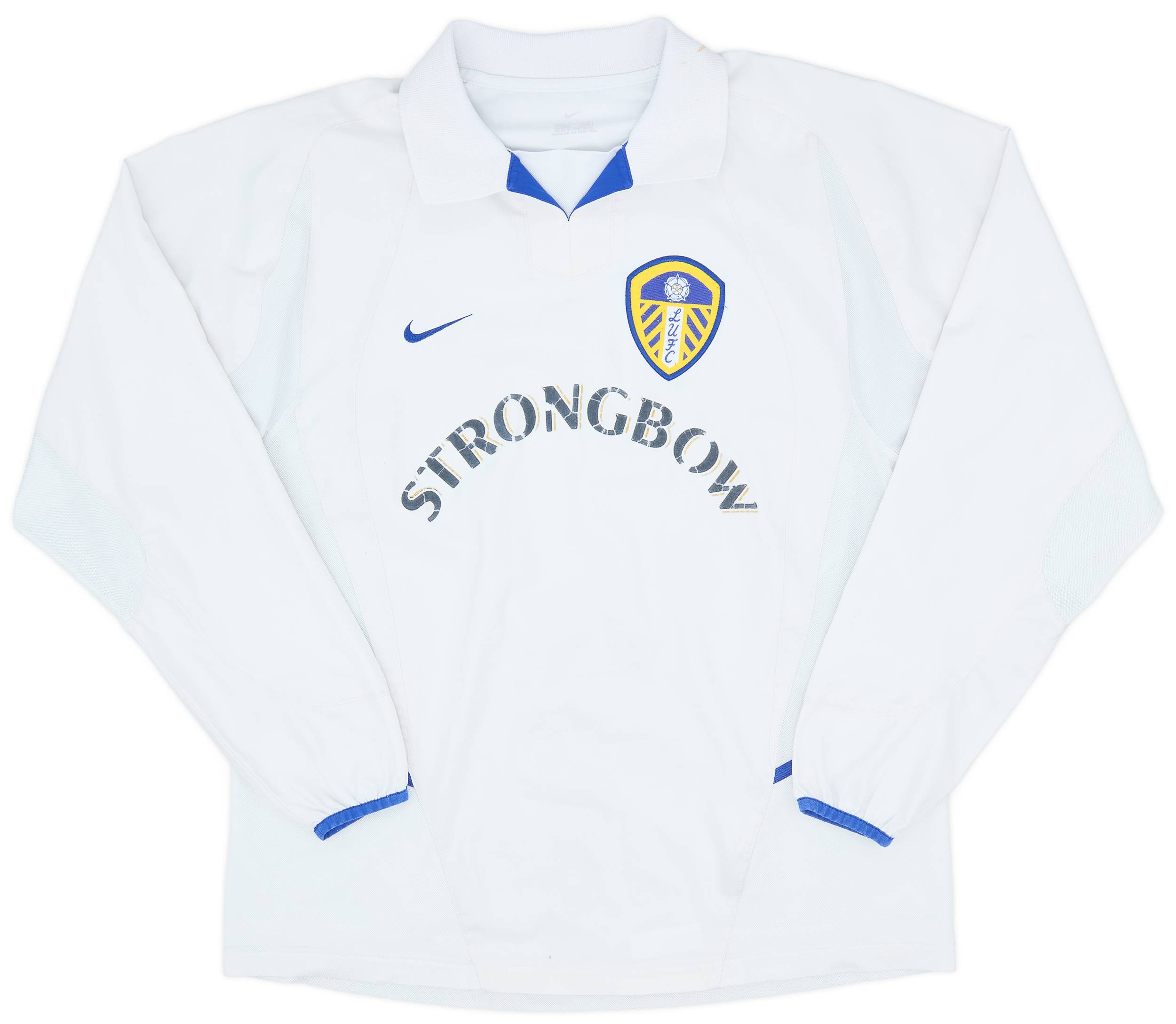 2002-03 Leeds United Home L/S Shirt - 5/10 - (M)