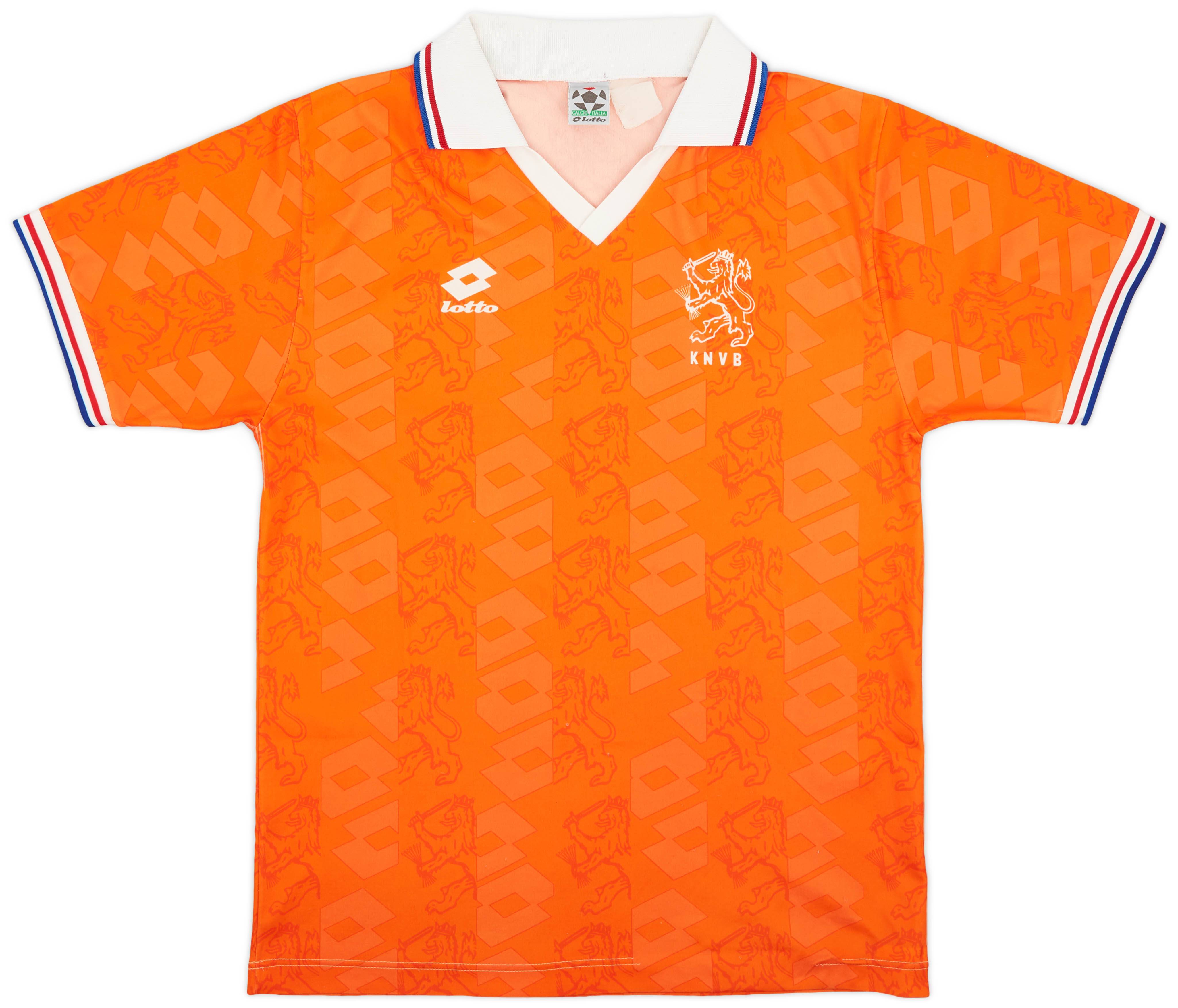 売上実績NO.1 Home Netherlands 1996 Shirt (S) - 6/10 - ウェア