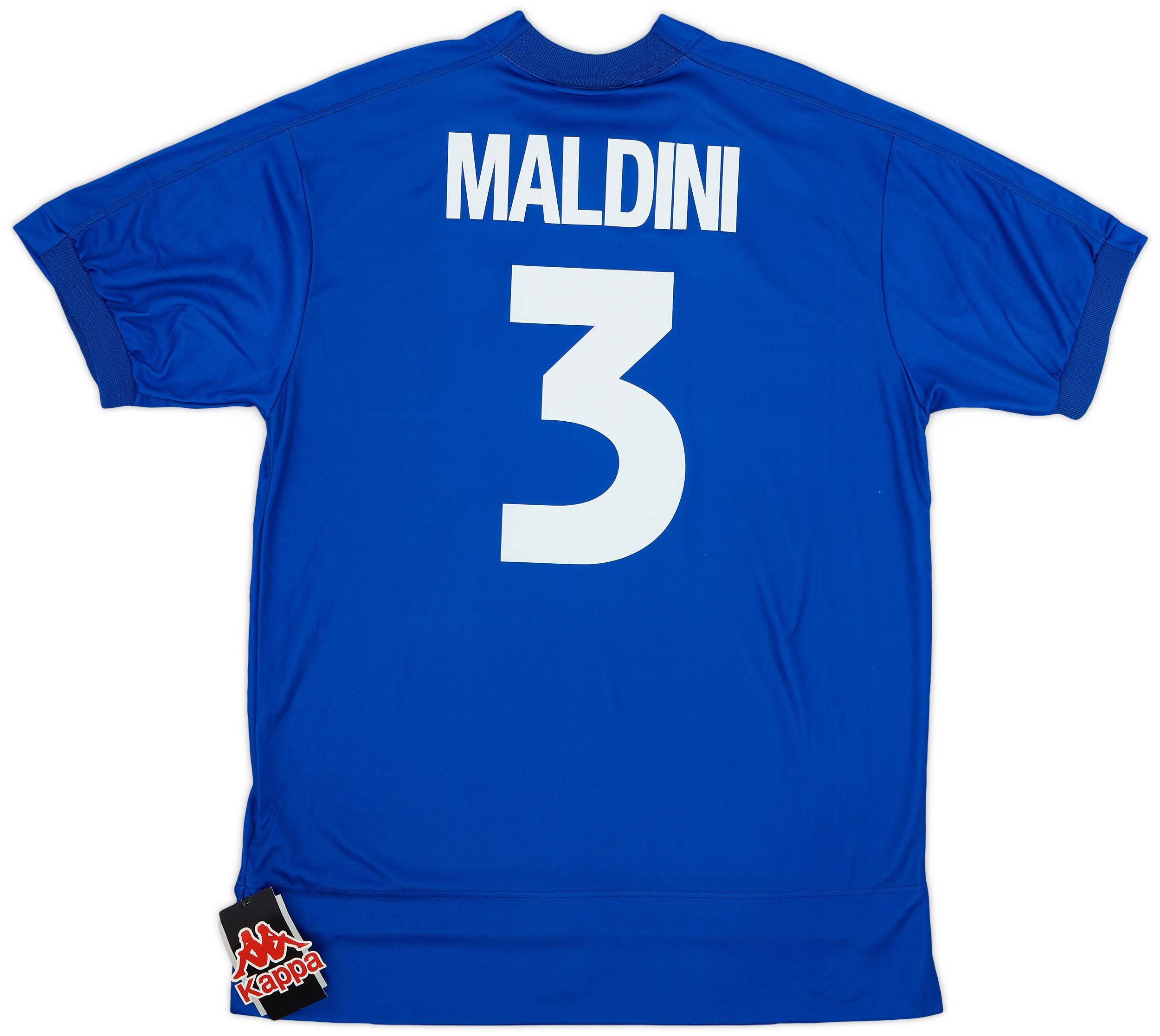 1998-99 Italy Home Shirt Maldini #3 (L)