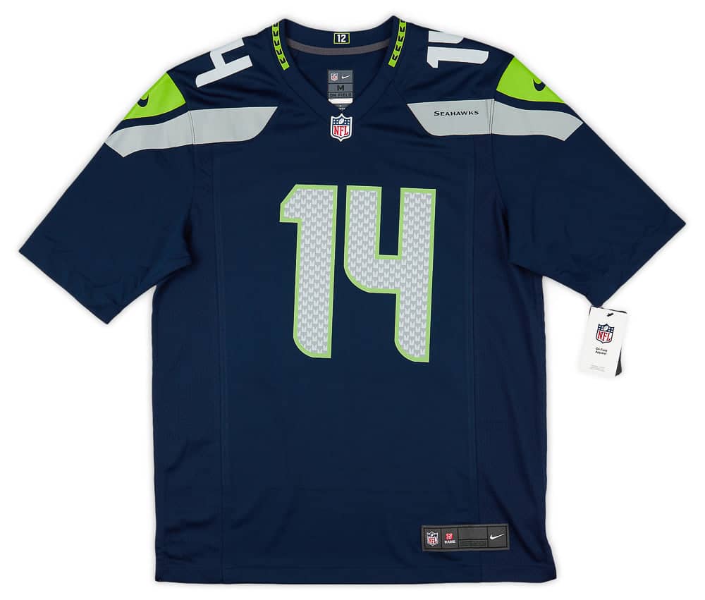 2019 23 Seattle Seahawks Metcalf 14 Nike Game Jersey Home S W Tags